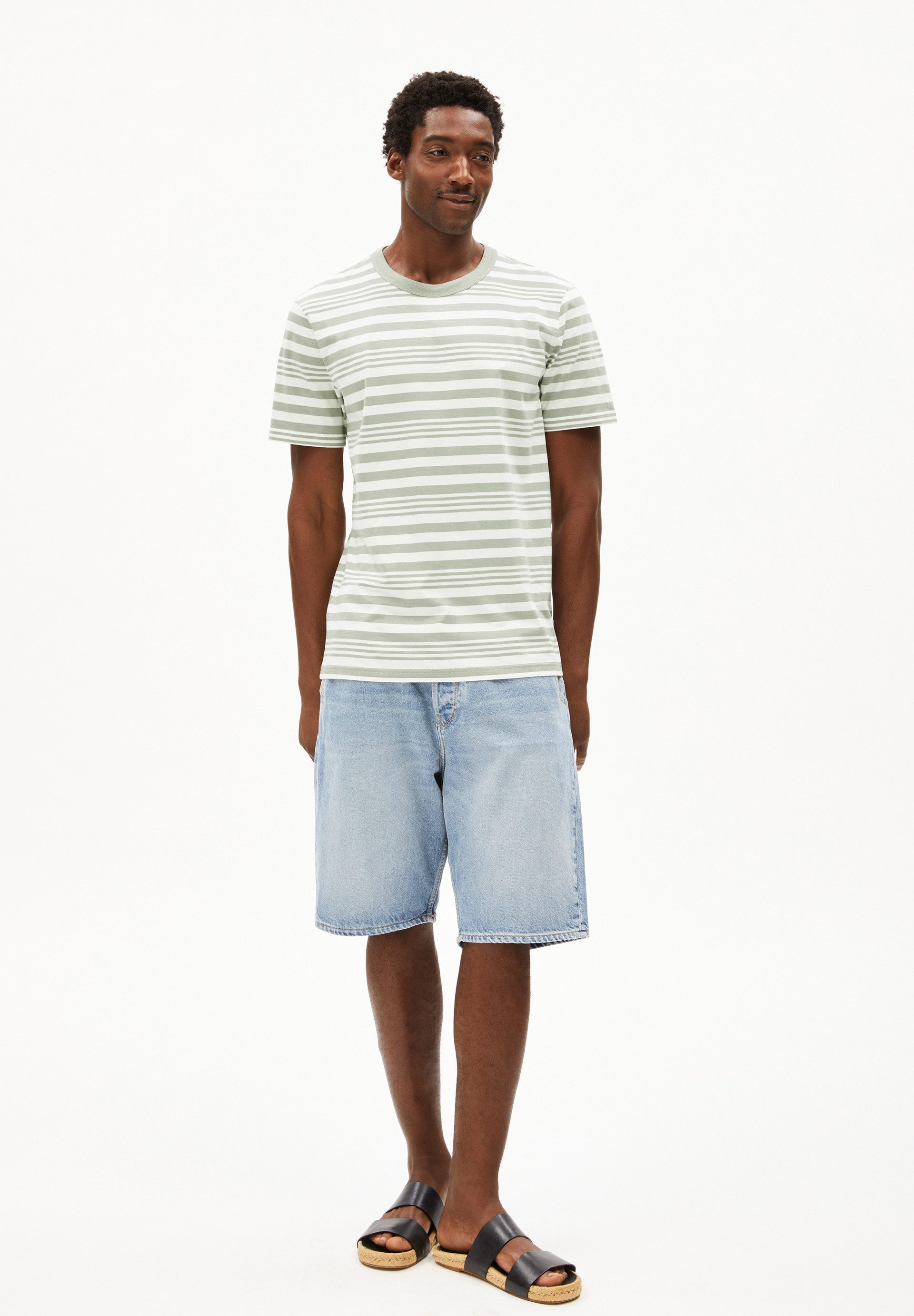 Armedangels Print-Shirt MAARKOS BOLD STRIPES T-Shirt günstig online kaufen