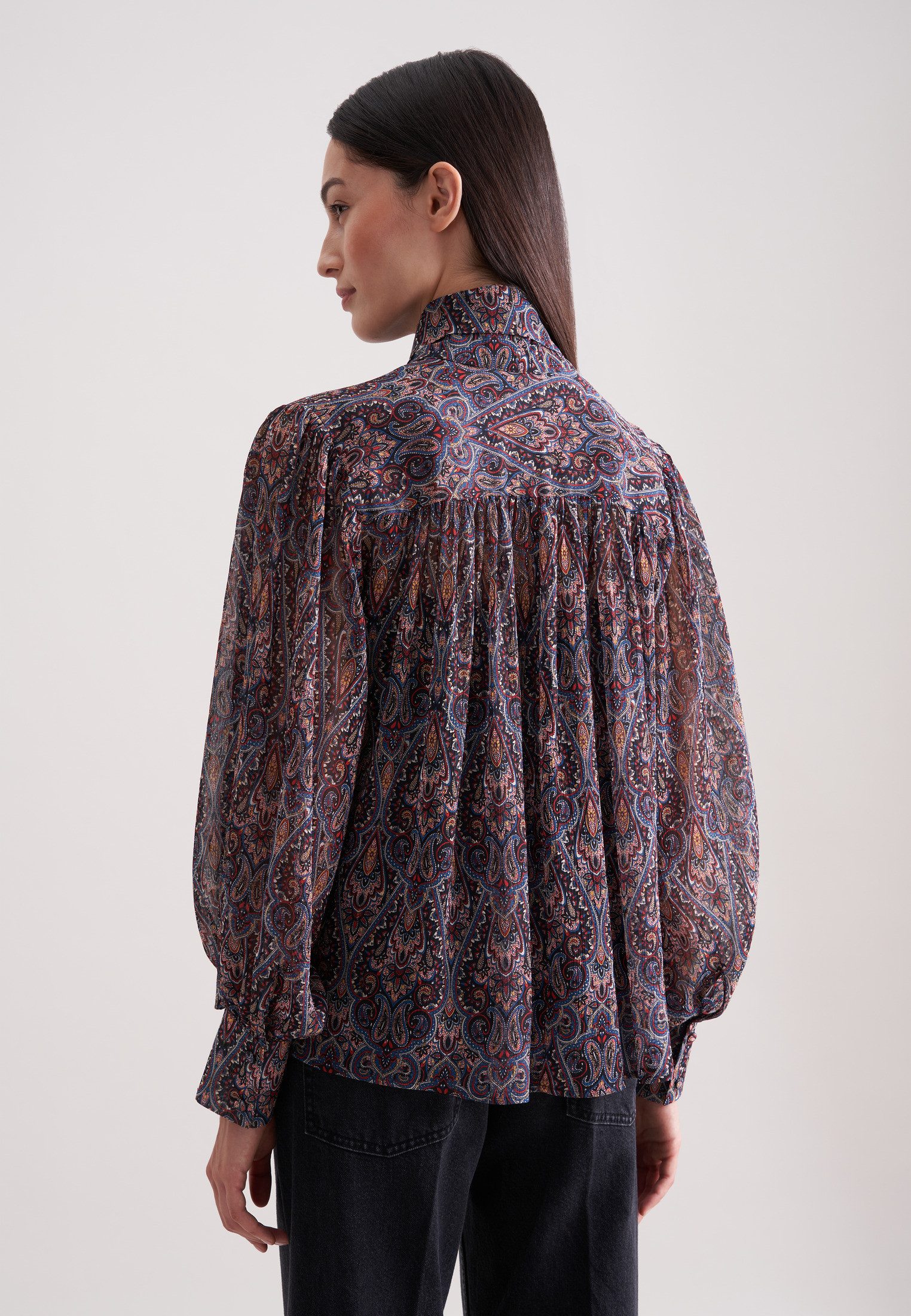 seidensticker Klassische Bluse 1/1 Druck günstig online kaufen