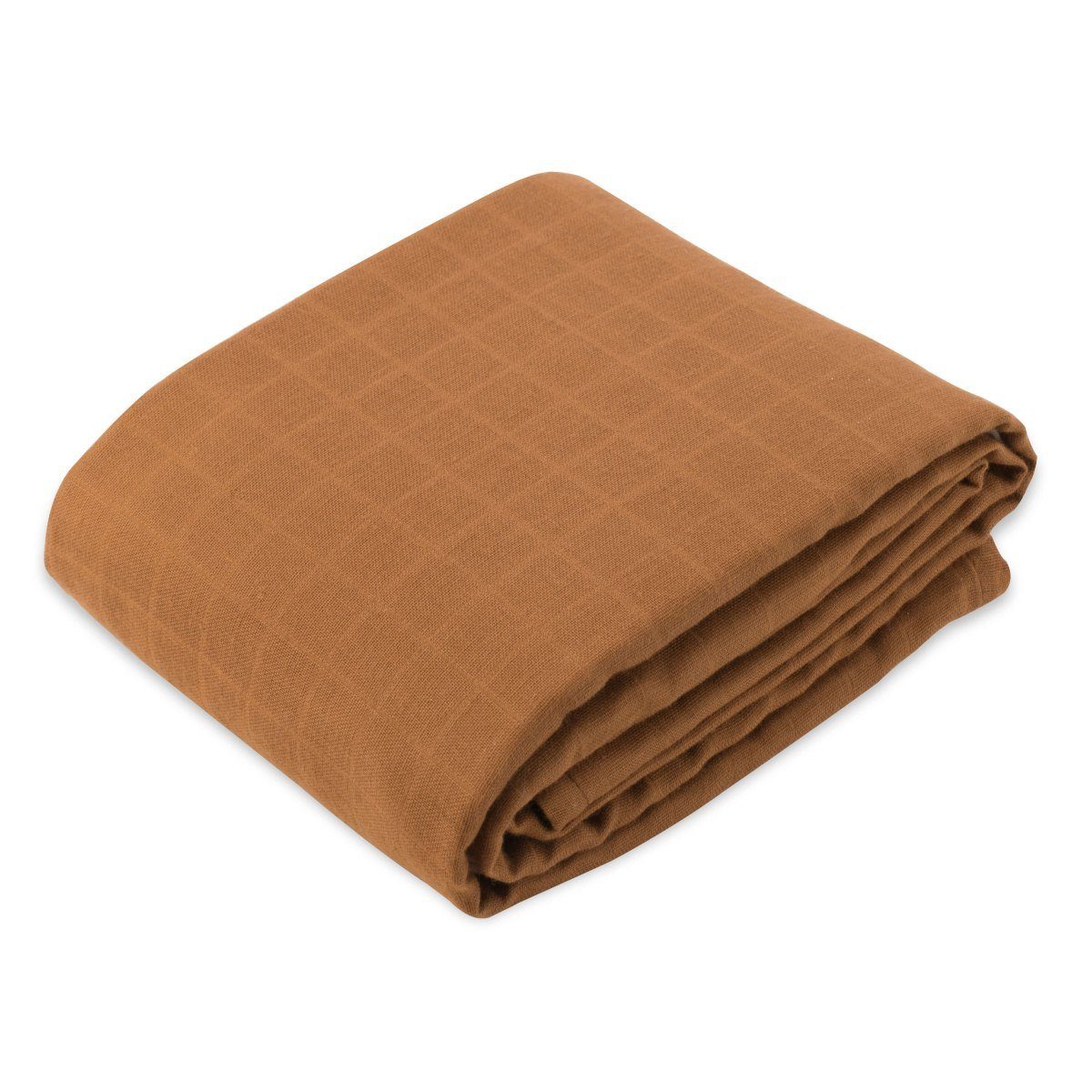 Baby Bello Spucktuch Sandy Swaddle Babydecke 120x120cm Stilltuch Mulltuch Tuch Almond