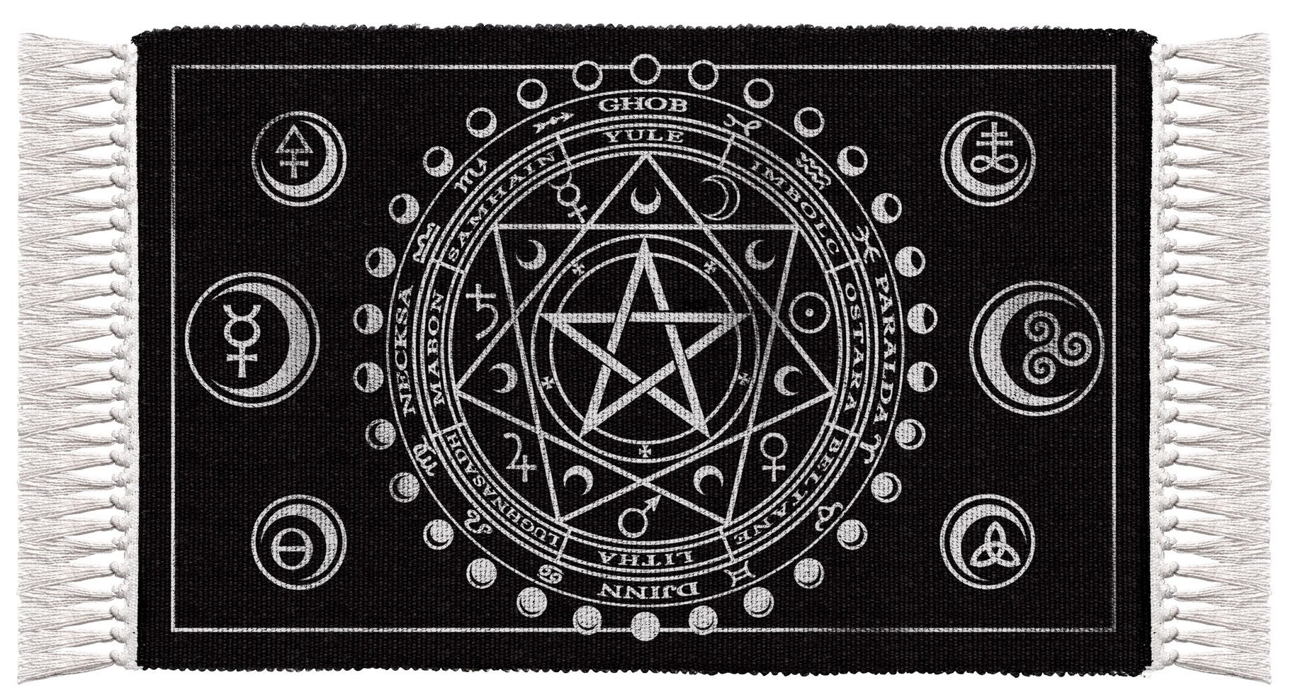 Figuren Shop GmbH Teppich Teppich – Magische Zeremonie - Alchemy England - günstig online kaufen