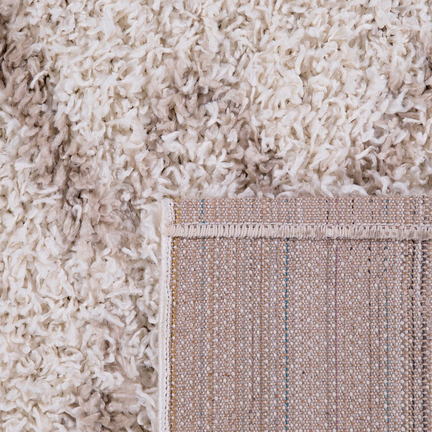 Paco Home Hochflor-Teppich Kalmar 447, rund, günstig online kaufen