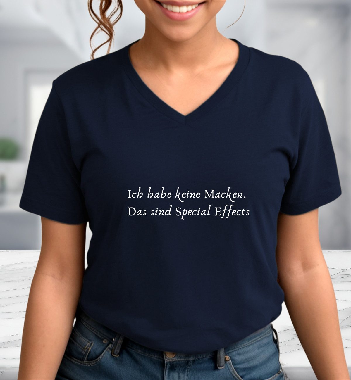 Quality Elegance V-Shirt Ich habe keine günstig online kaufen