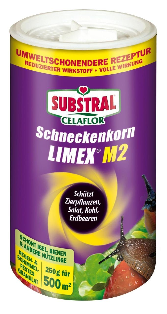 Substral Insektenvernichtungsmittel Substral Celaflor Schneckenkorn Limex M2 für 500, 0.25 l