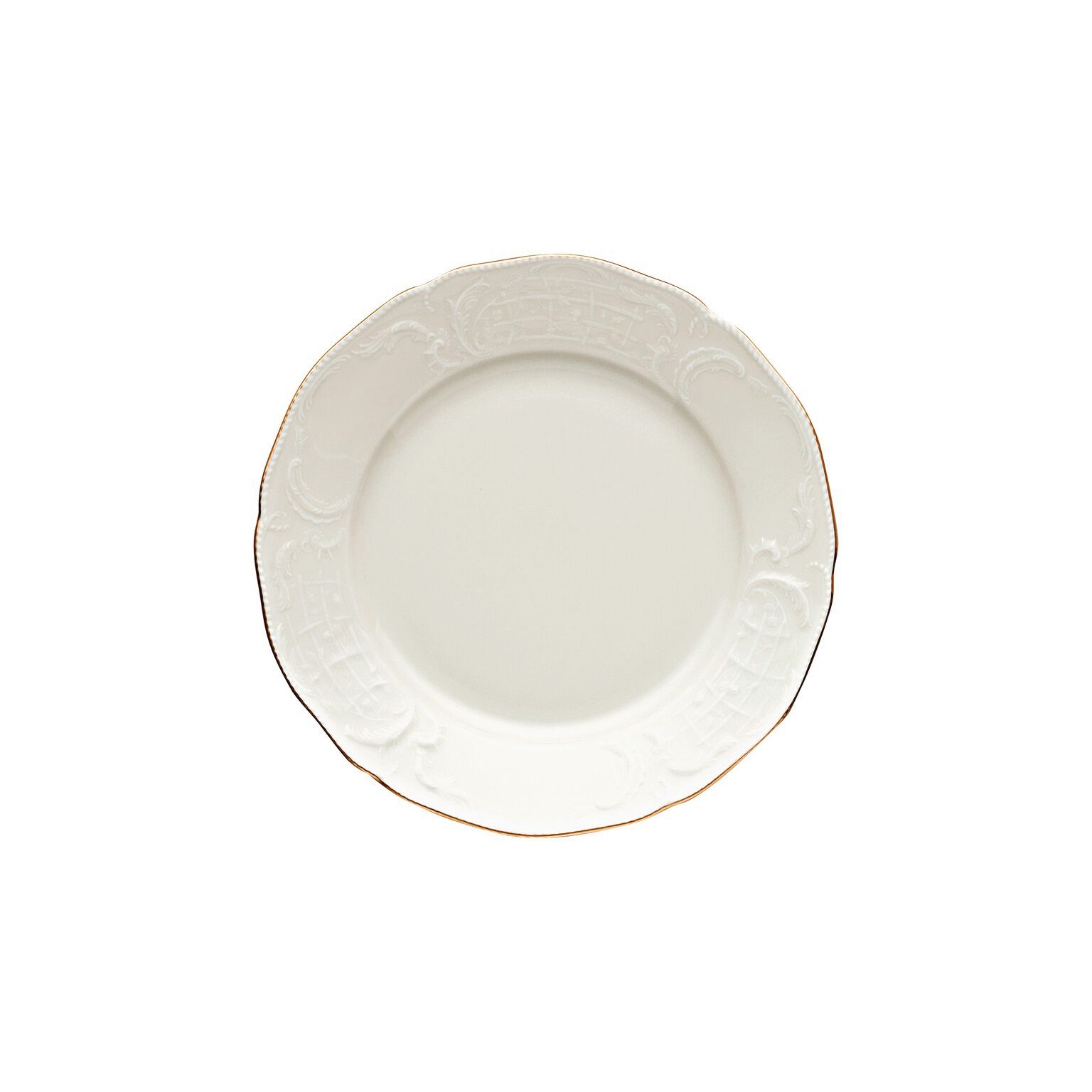 Rosenthal Frühstücksteller Rosenthal Sanssouci Elfenbein Frühstücksteller, Porzellan