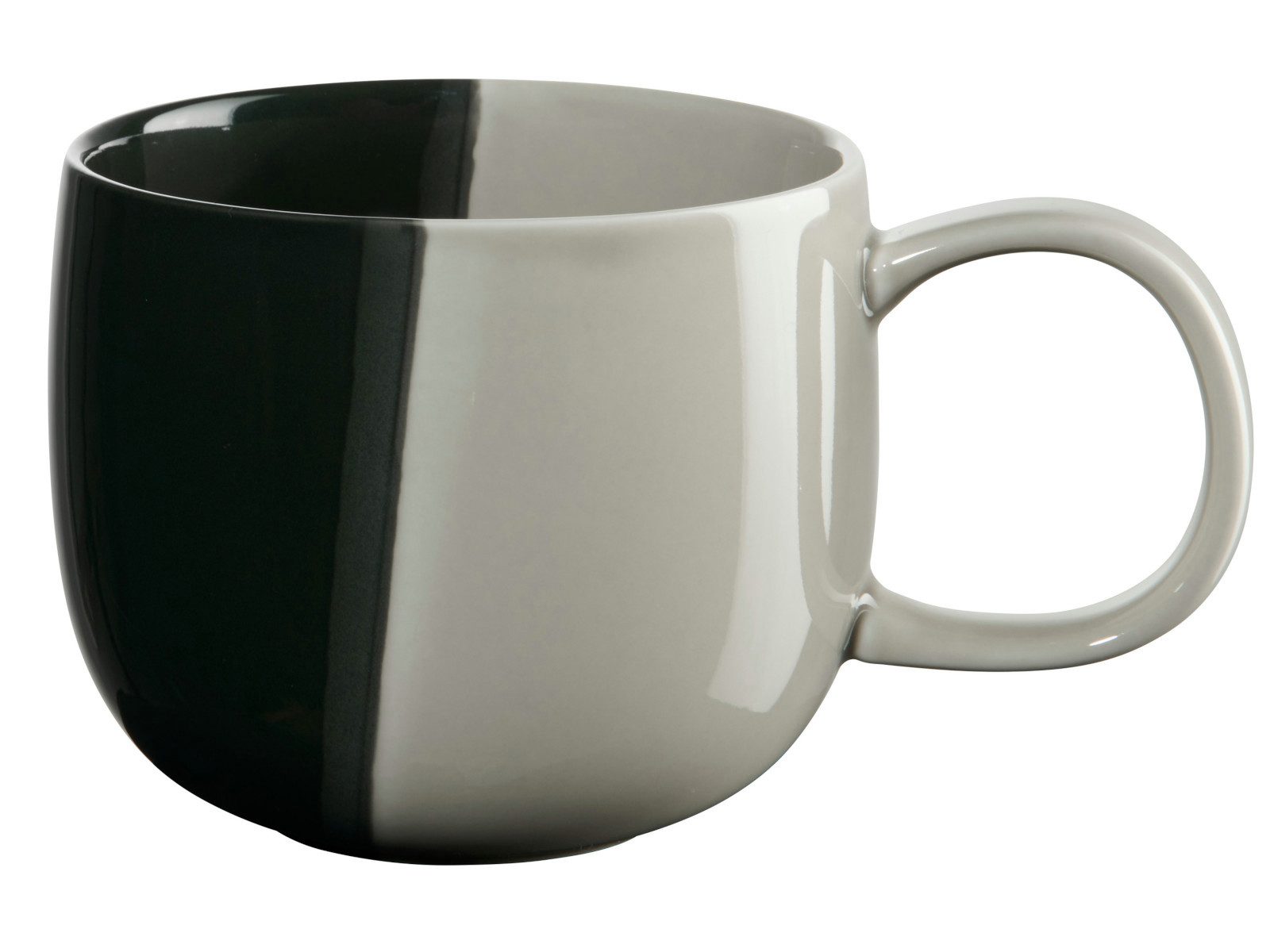 ASA SELECTION Becher Joy Henkelbecher black currant smoothie 0,4l, Porzellan, Geschirr