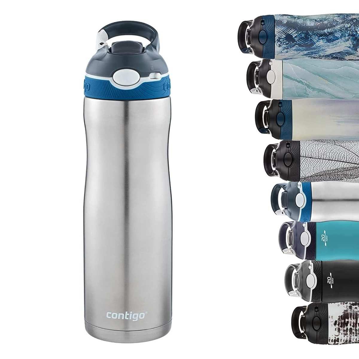 CONTIGO Isolierflasche Contigo Trinkflasche Ashland Edelstahl Wasserflasche 590 ml Monaco