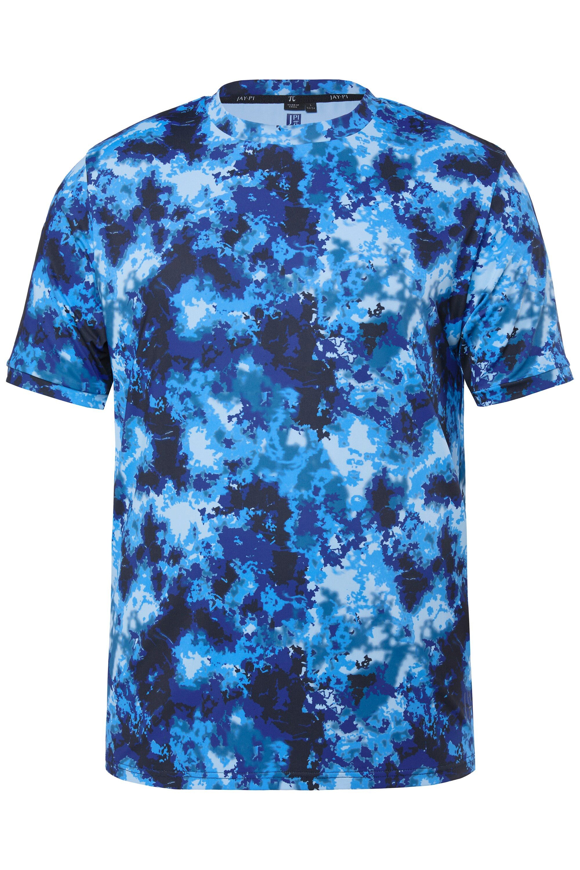 T-Shirt T-Shirt FLEXNAMIC® Fitness Halbarm Alloverdruck