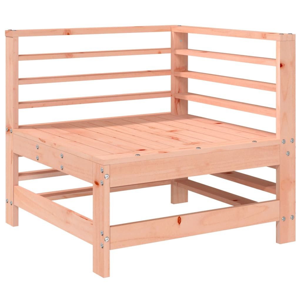 vidaXL Gartenlounge-Eckteil, Garten-Ecksofas 2 Stk. Massivholz Douglasie