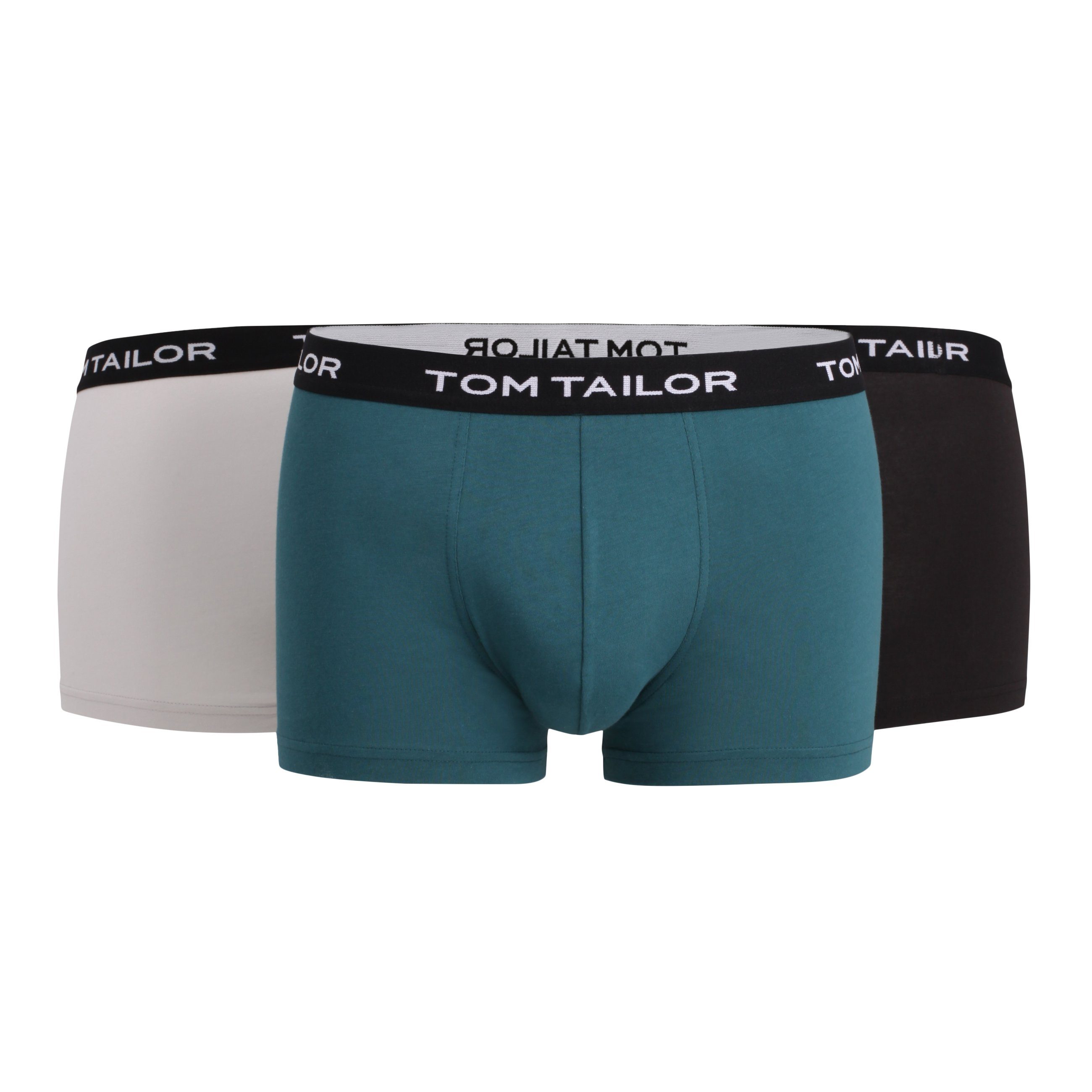 TOM TAILOR Retro Pants Herren Boxershorts (3-St) 3er Pack