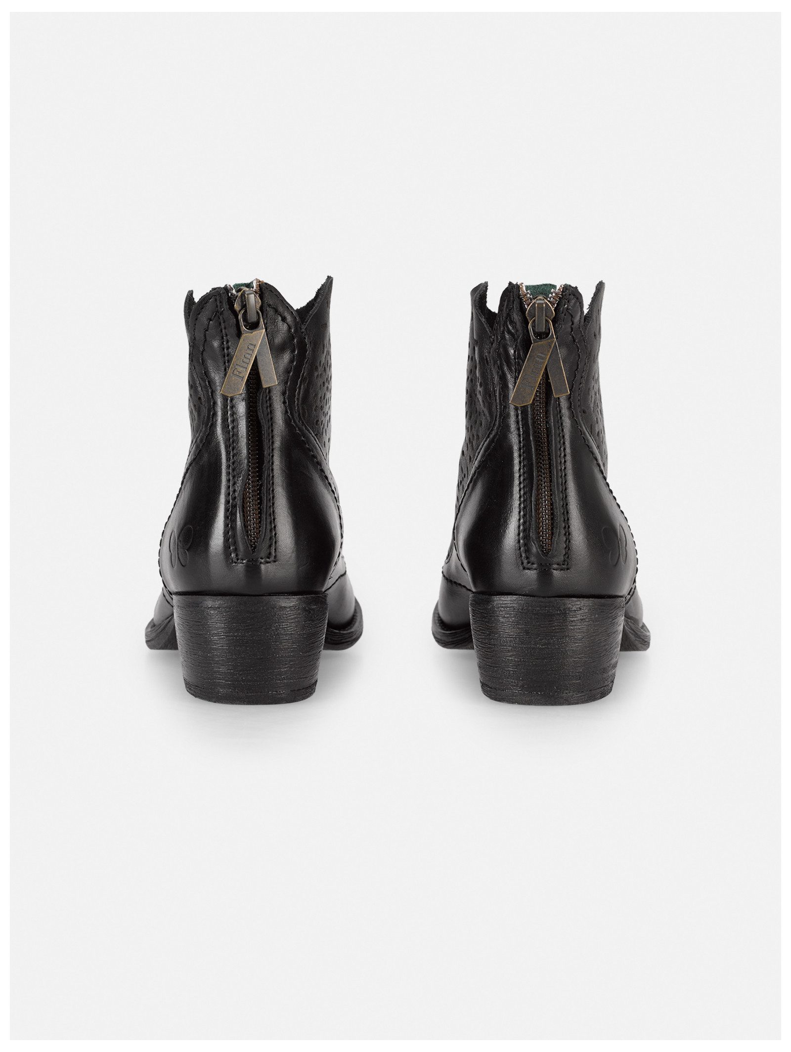 Felmini Wide Fit Stiefelette Leder . Cowboy Stiefelette