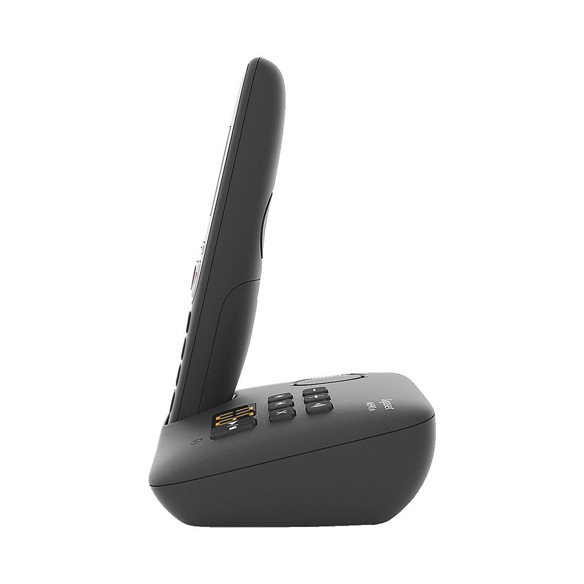 DECT-Telefon schwarz Gigaset Schnurloses integriertem (mit A690A Anrufbeantworter)
