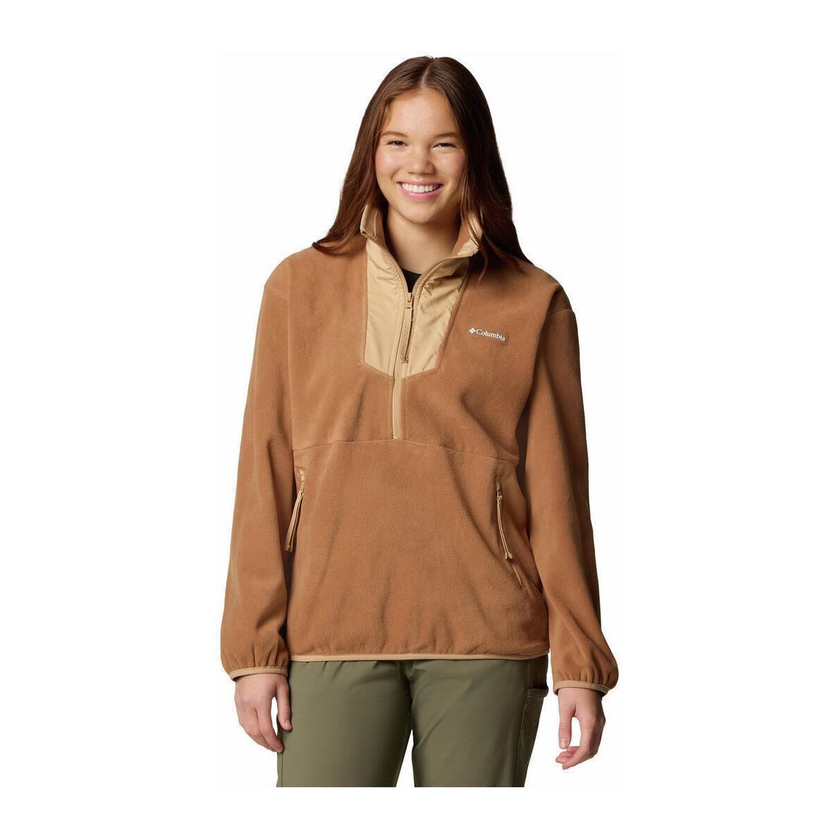 Columbia Fleecejacke Sequoia Grove 1/2 Zip Fleece Vielseitiges und umweltfreundliches Fleece mit praktischen