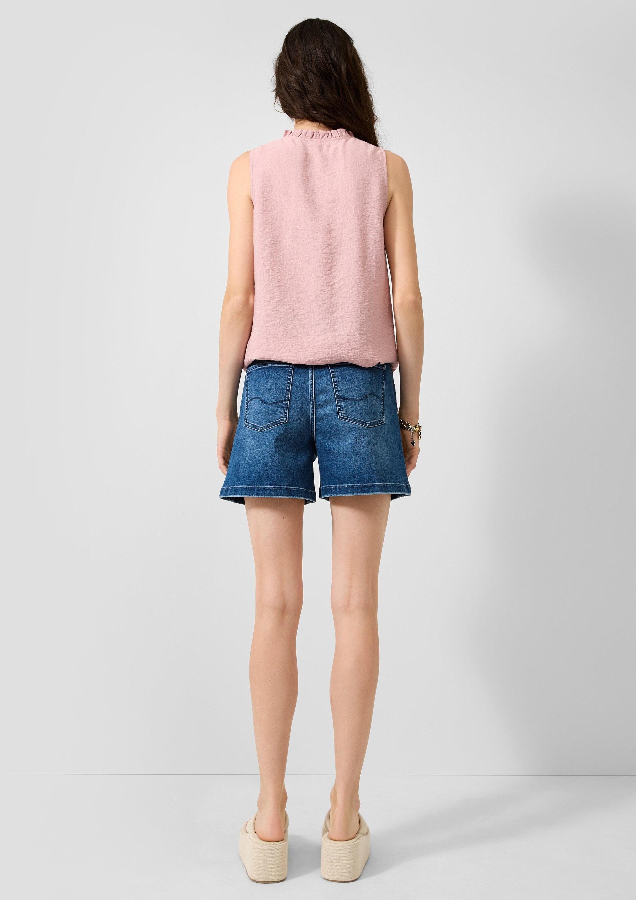 QS Blusentop Bluse Blusentop aus Viskosemix – Bild 3 von 5