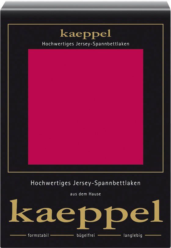 Kaeppel Spannbettlaken Single Jersey Mako Cotton, günstig online kaufen