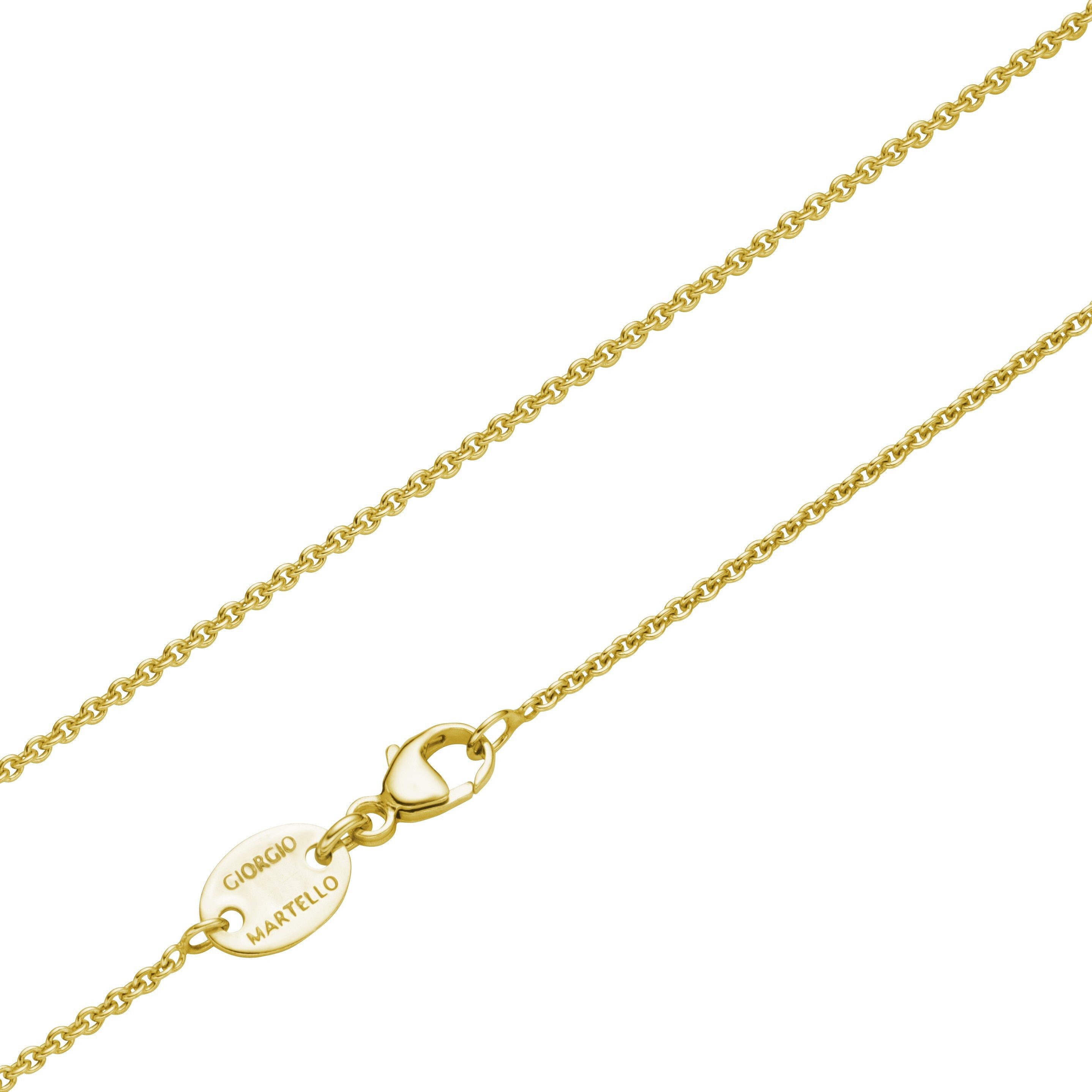 GIORGIO MARTELLO MILANO Kette ohne Anhänger Ankerkette, Silber 925