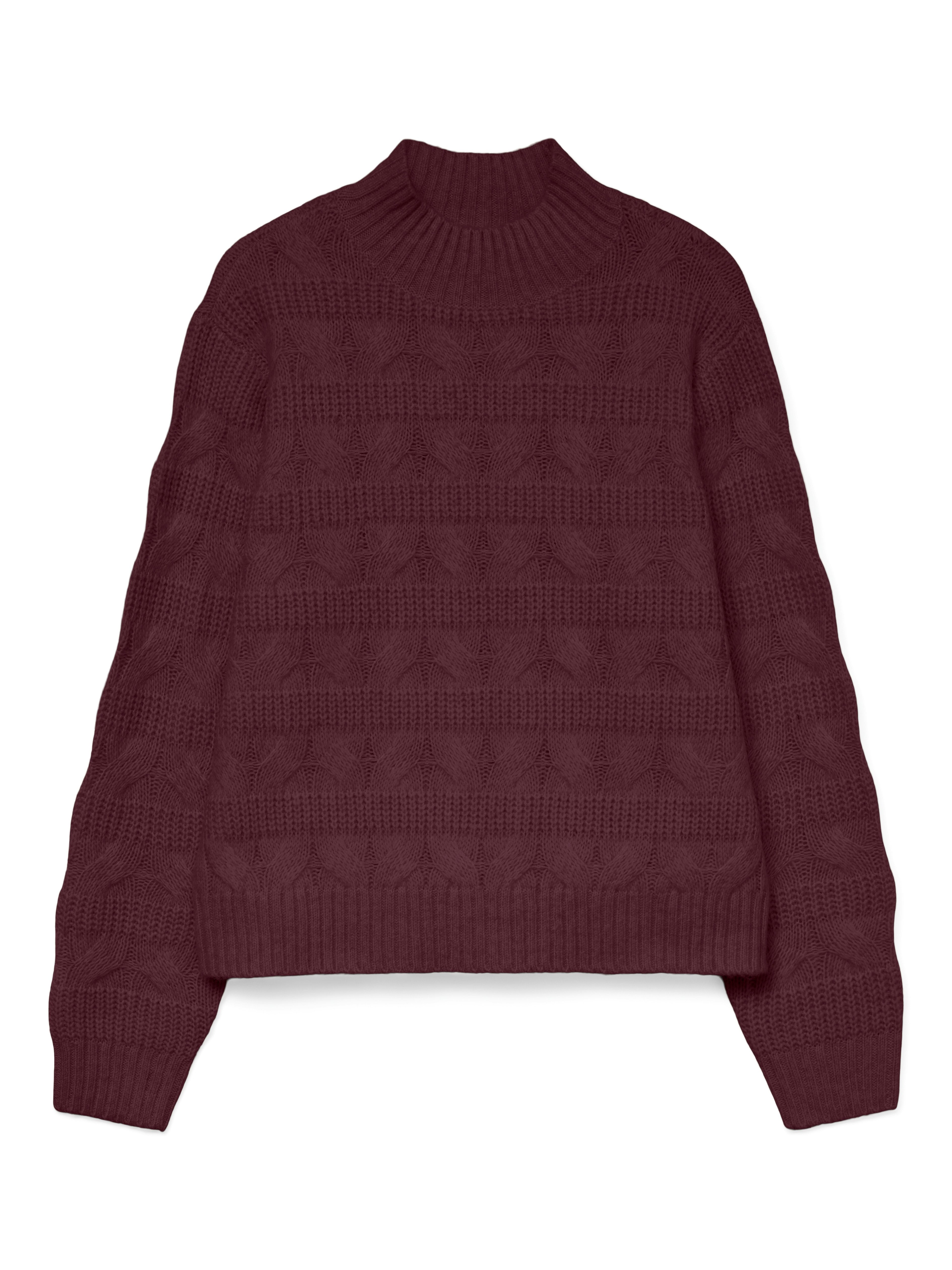 Vero Moda Strickpullover VMVIRGO LS HIGHNECK günstig online kaufen