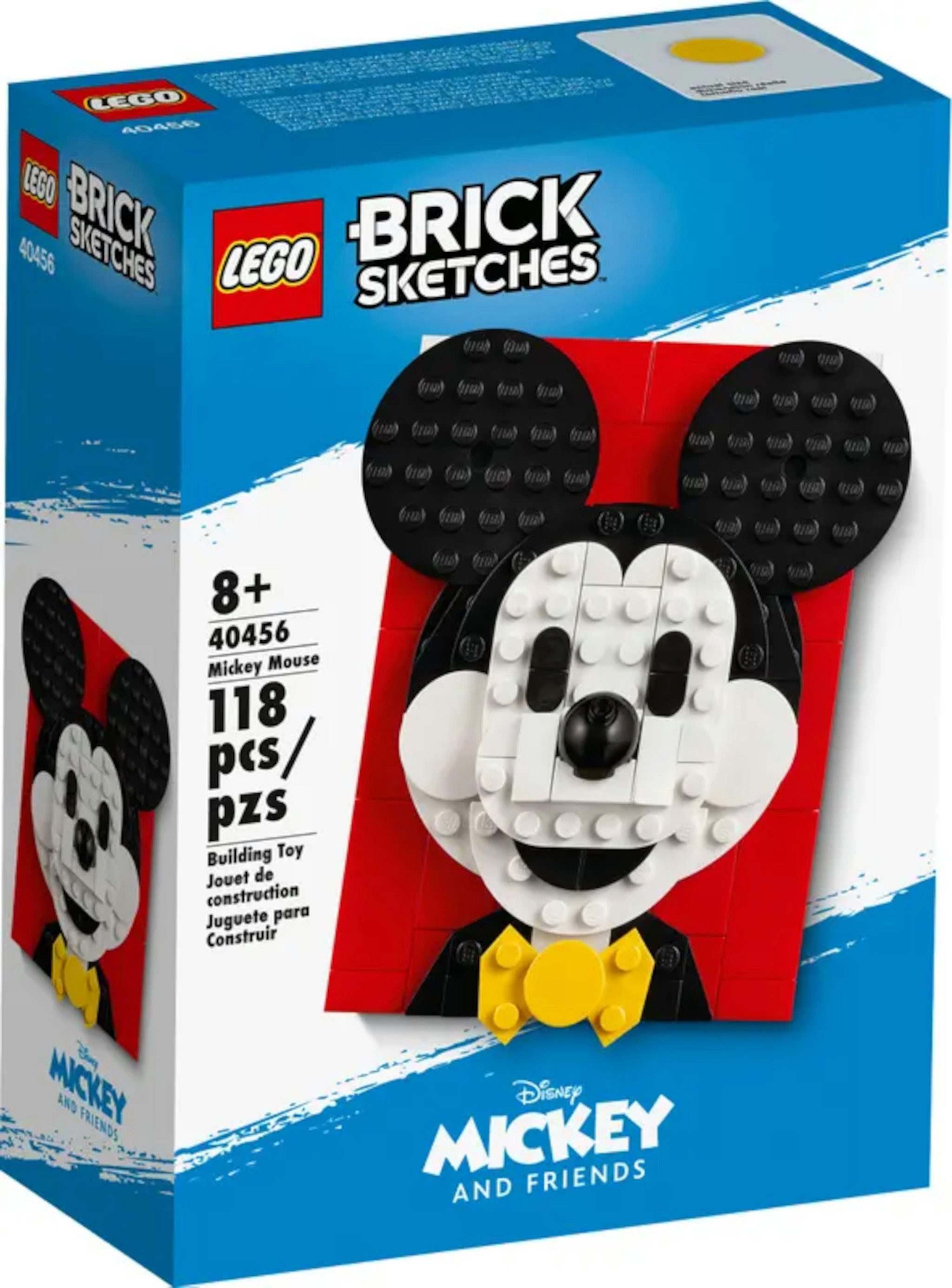 LEGO® LEGO Brick Sketches 40456 Micky Maus Konstruktions-Spielset