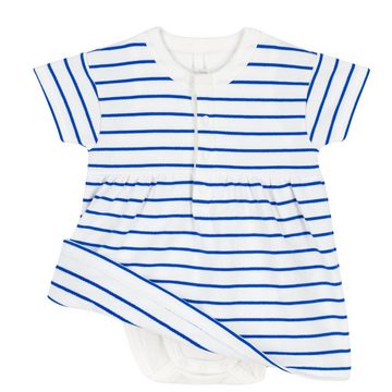 Petit Bateau Bodykleid Petit Bateau Babykleid Body Bodykleid blau weiß