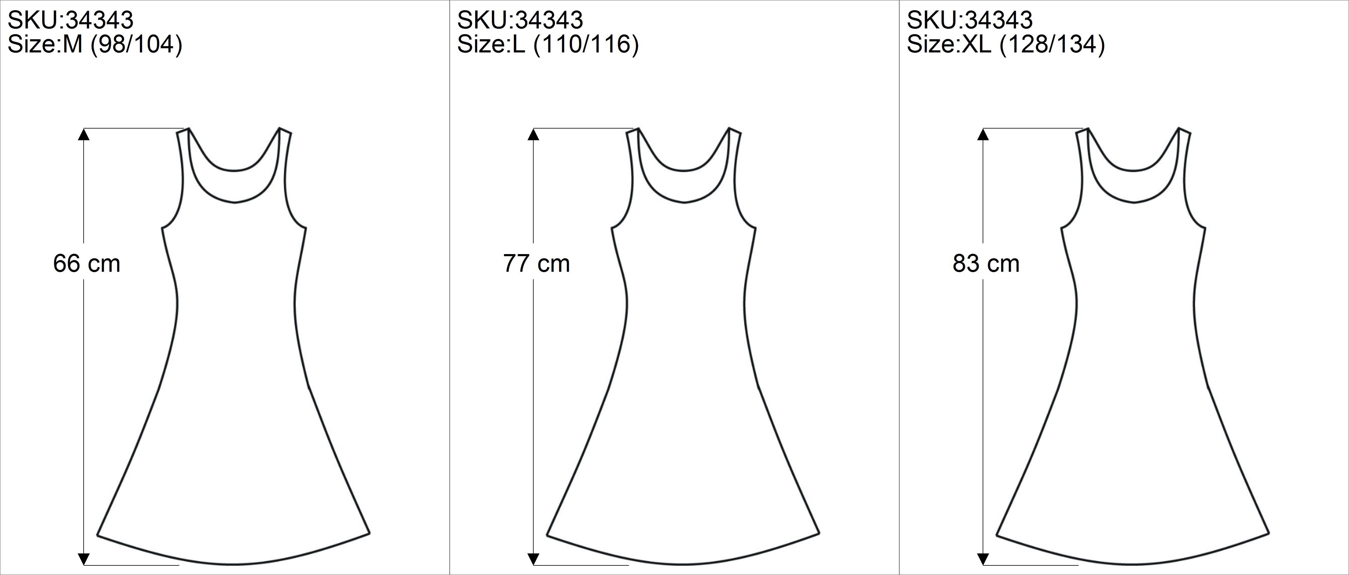 Guru-Shop Midikleid Batik Kinderkleid Regenbogen, Trägerkleid,..