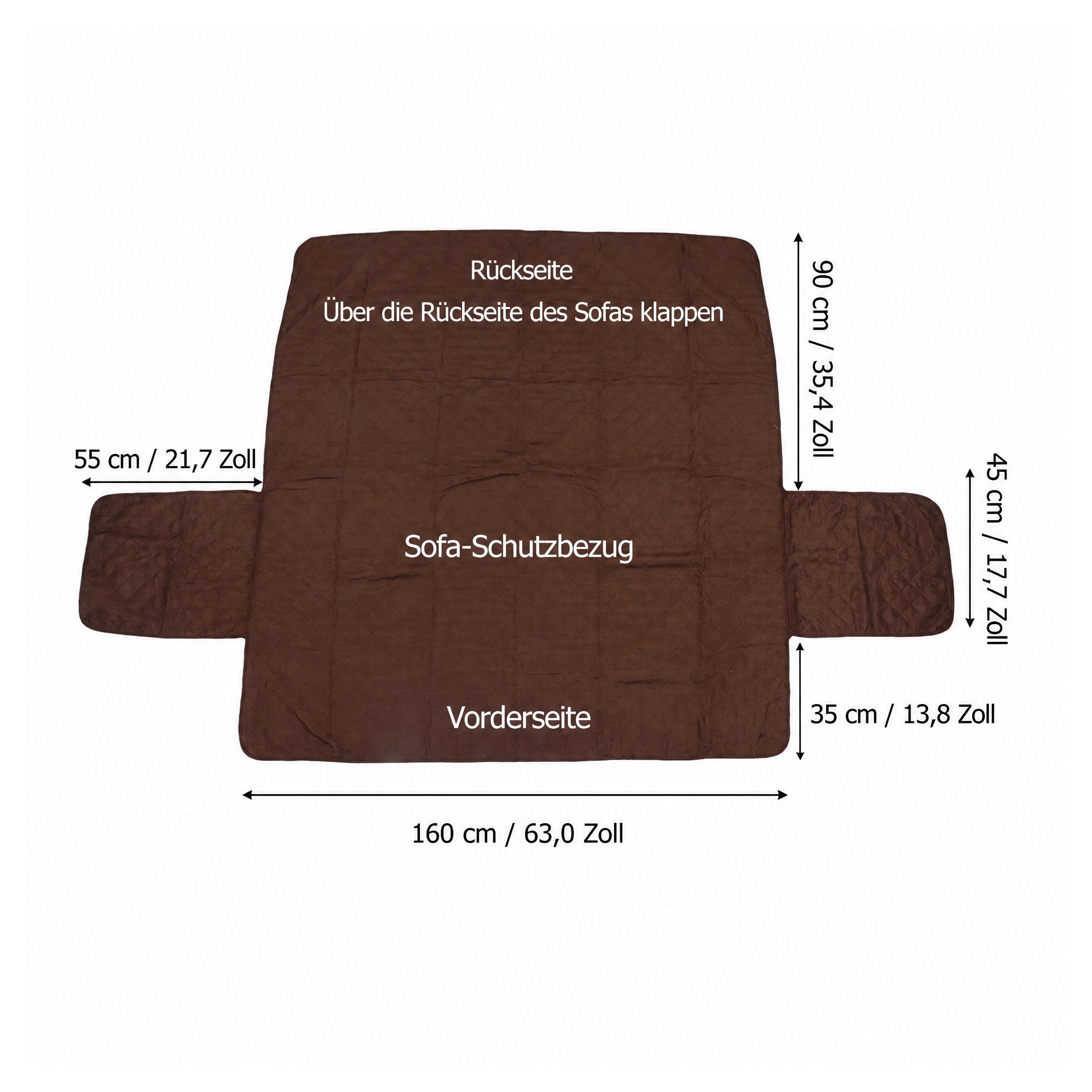 GARRYFIZH Sofaschoner Wasserdichter Relaxsesselbezug Polyester Sofaschoner für Haustiere, Rutschfest, strapazierfähig, schützt vor Flecken und Tierhaaren