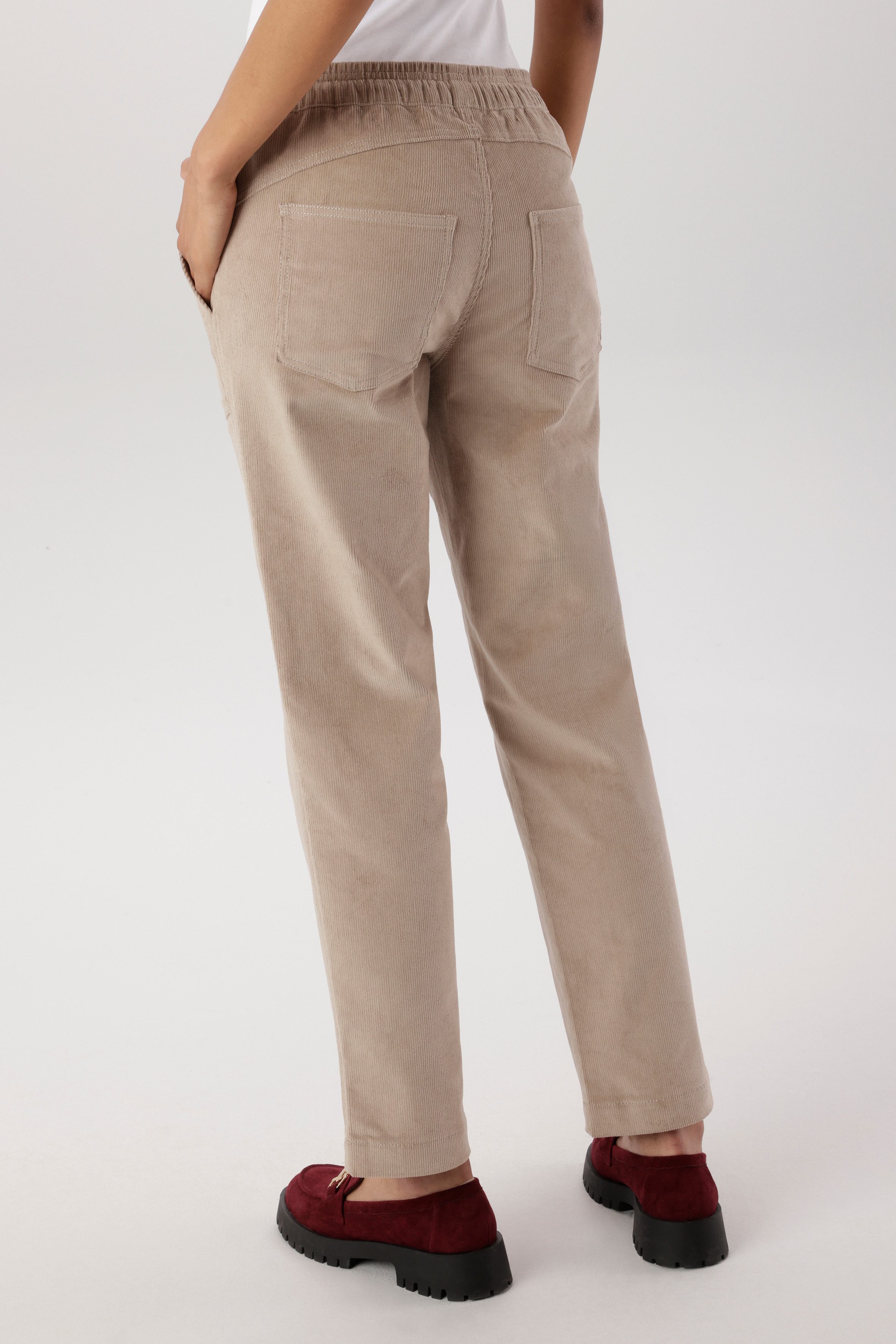 Aniston SELECTED Cordschlupfhose aus elastischen Cord mit Eingriffstaschen - NEUE KOLLEKTION