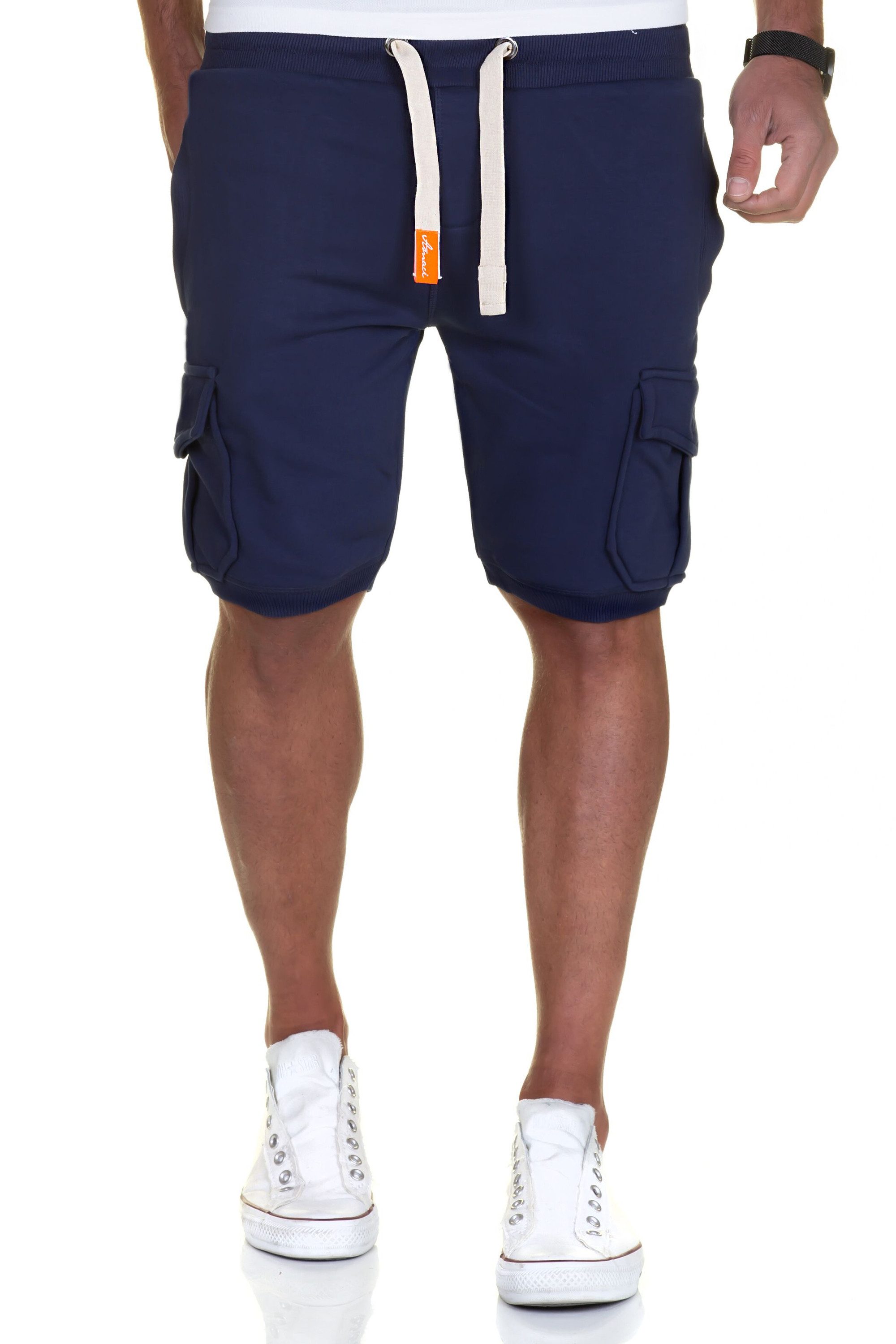 Amaci&Sons Sweatshorts ECORSE Sweathose Herren Bermuda Bequeme Kurze Männer Hose