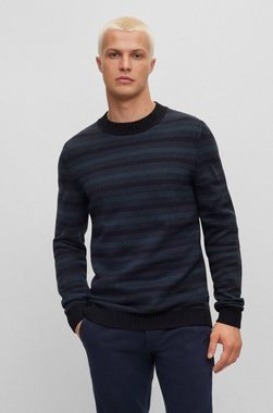 BOSS Strickpullover Herren Strickpullover AMODEROS mit Wolle (1-tlg)