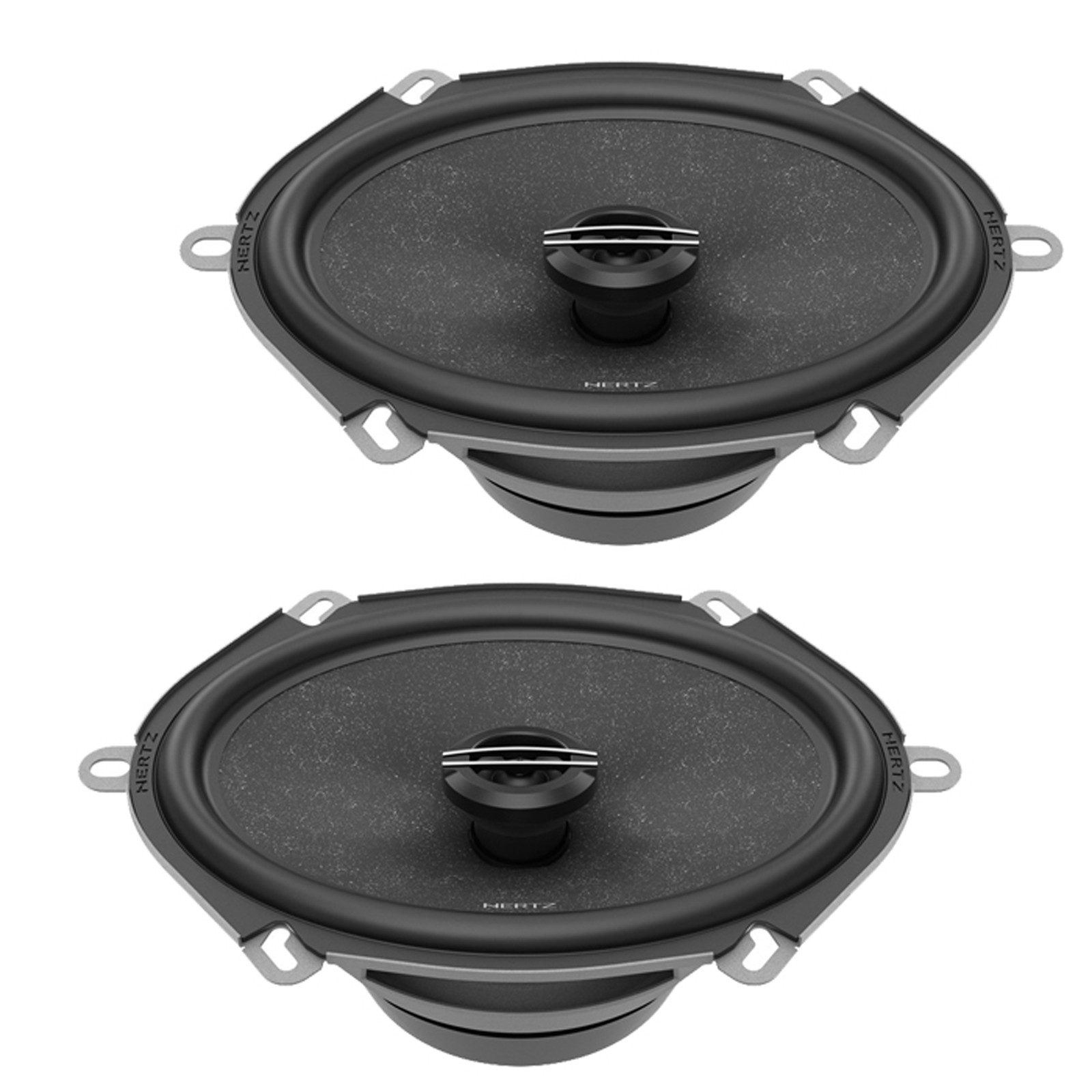 Hertz CX 570 2-Wege 5x7 Zoll Oval Koax Lautsprecher Auto-Lautsprecher (70 W)