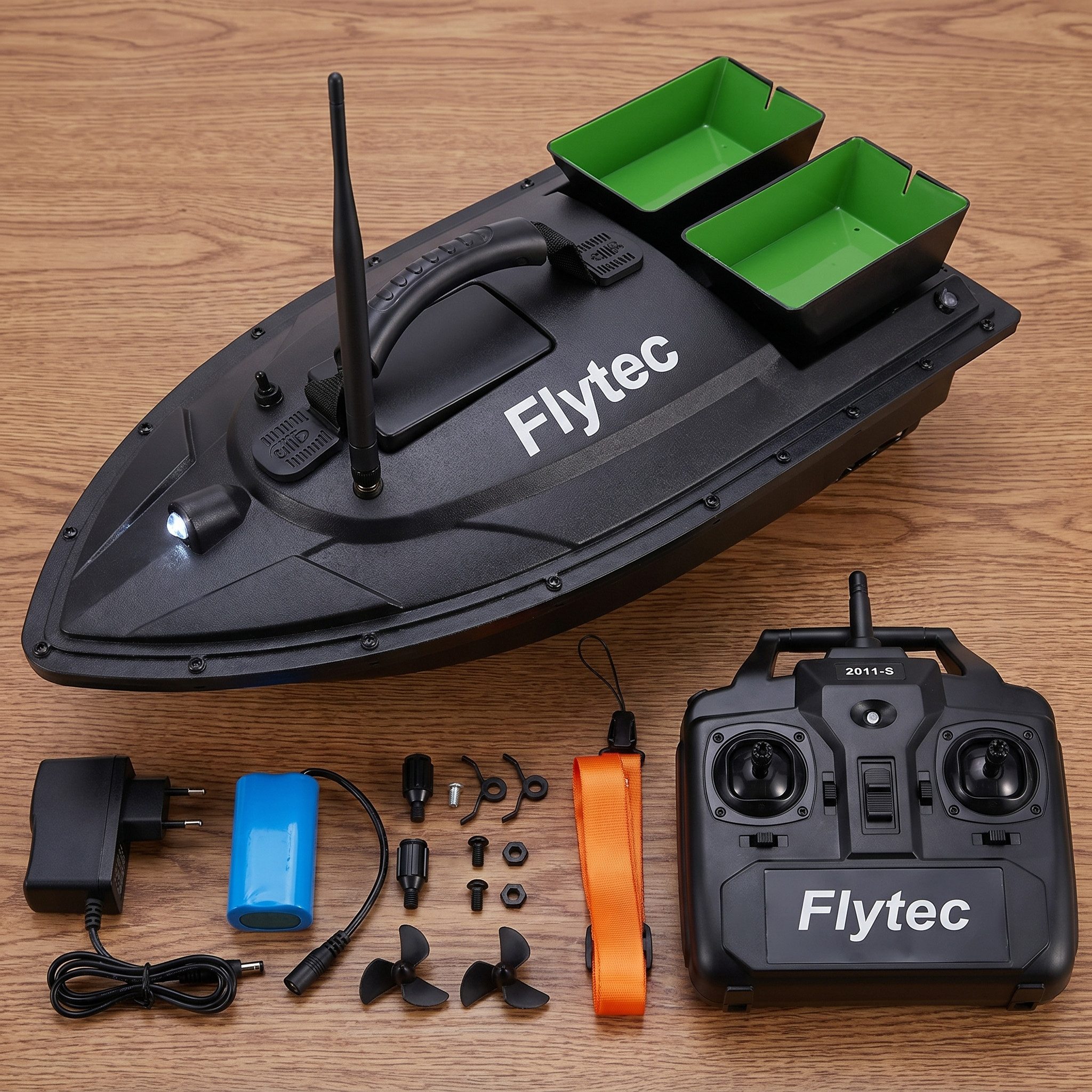 EmsCraft24 RC-Boot Futterboot Köderboot – RC Angelboot, 5200 mAh Akku lytec 2011-5