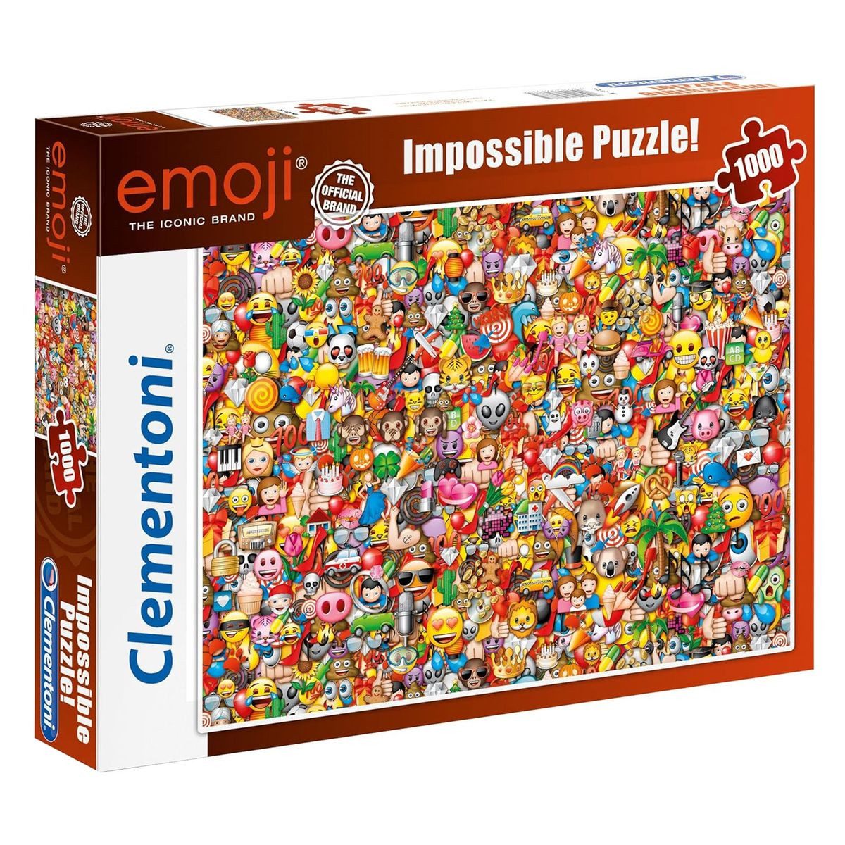 Clementoni® Puzzle Clementoni 39388 - Emoji - Impossible Puzzle!, 1000 Teil günstig online kaufen