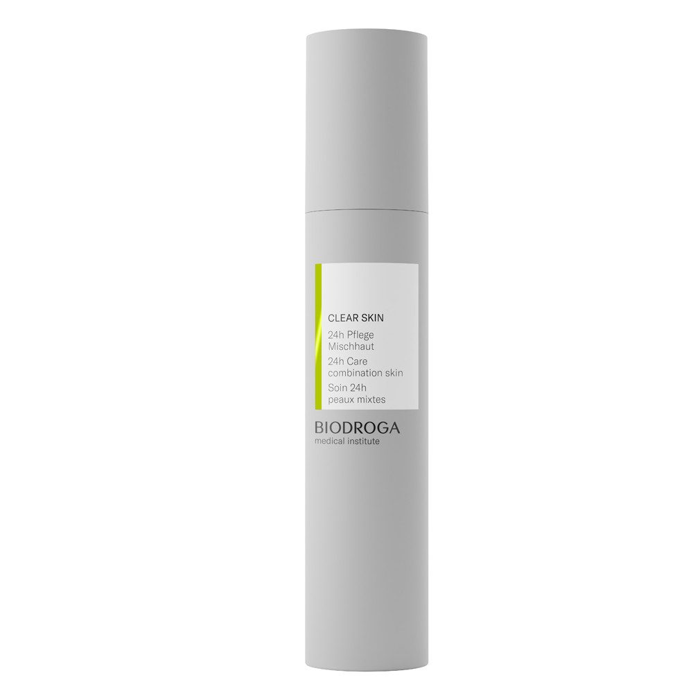 Biodroga Gesichts-Reinigungsfluid Biodroga - Clear Skin - 24h Pflege Mischhaut - 50ml