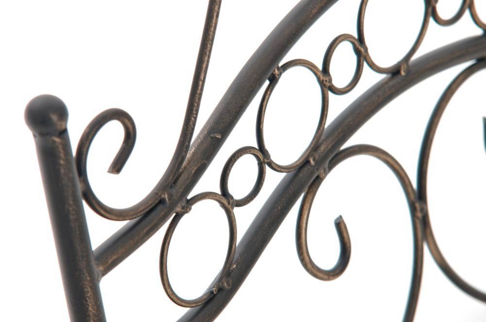 CLP Gartenstuhl handgefertigter bronze aus Eisen Indra, Gartenstuhl