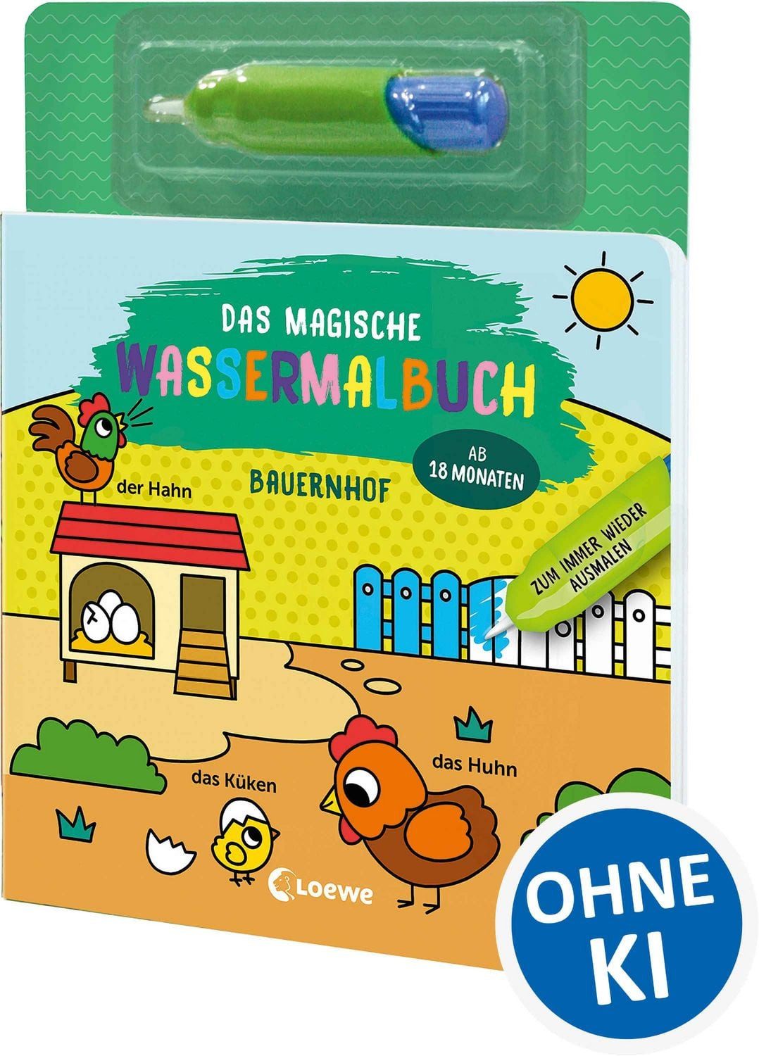 Das magische Wassermalbuch - Bauernhof / diverse