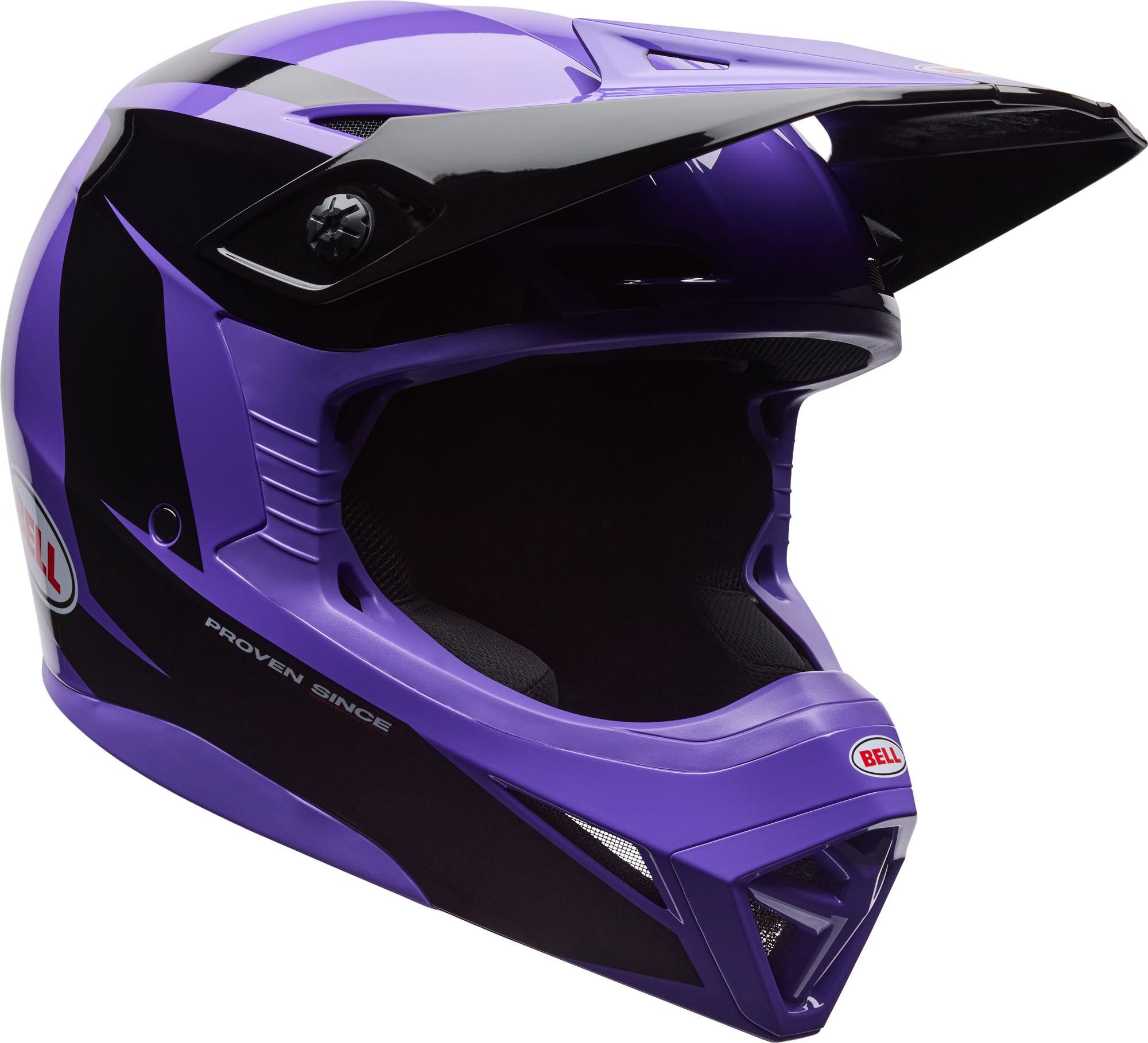 Bell Motocrosshelm MX-10 MIPS Talon Motocross-Helm, Vorbereitet Für Kommunikationssystem,herausnehmbares Innenfutter