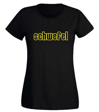 G-graphics T-Shirt Pech & Schwefel Paar- / Partner-Set zum selbst zusammenstellen, Aufdruck auf der Vorder- oder Rückseiteseite wählbar, Spruch/Sprüche/Print/Motiv, für Sie & Ihn