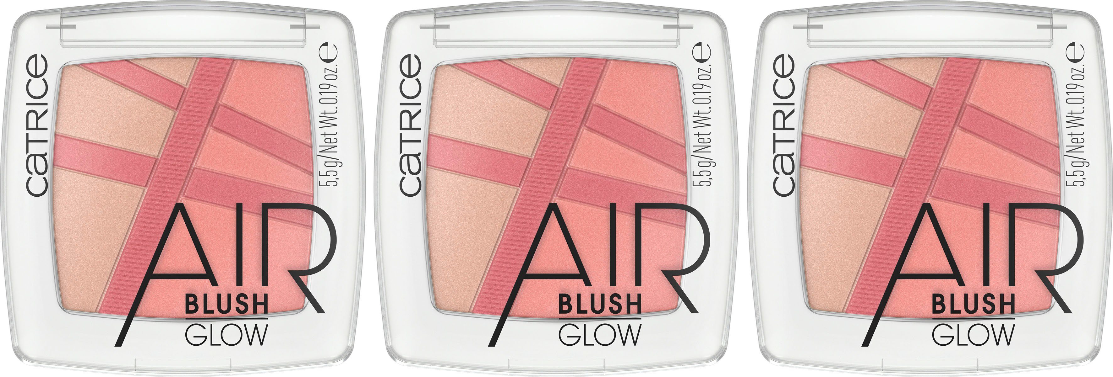 Catrice Rouge Rosy 3-tlg. AirBlush Love Catrice Glow