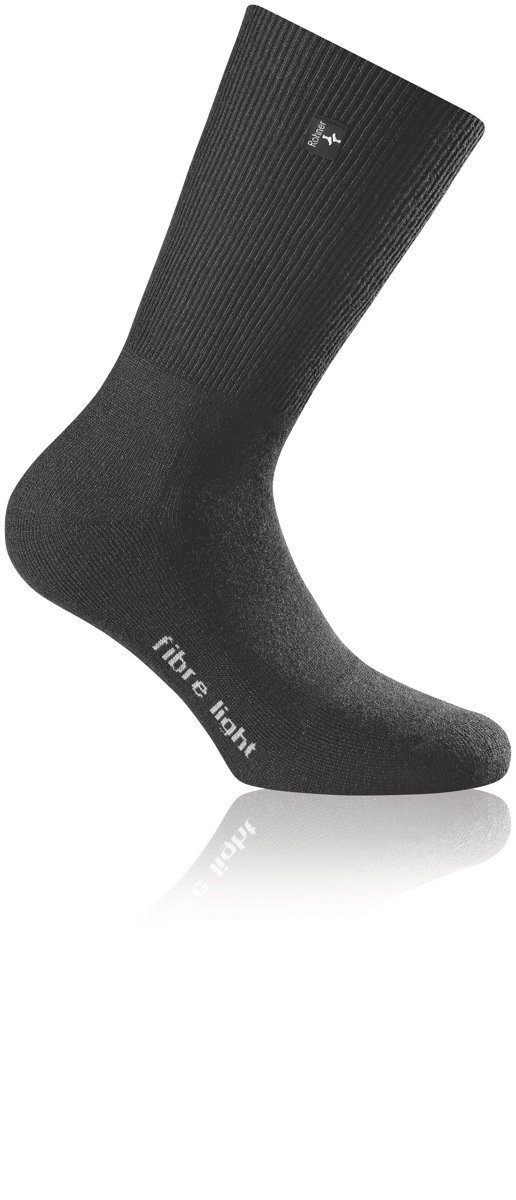 Rohner Socks Wandersocken fibre light supeR schwarz günstig online kaufen
