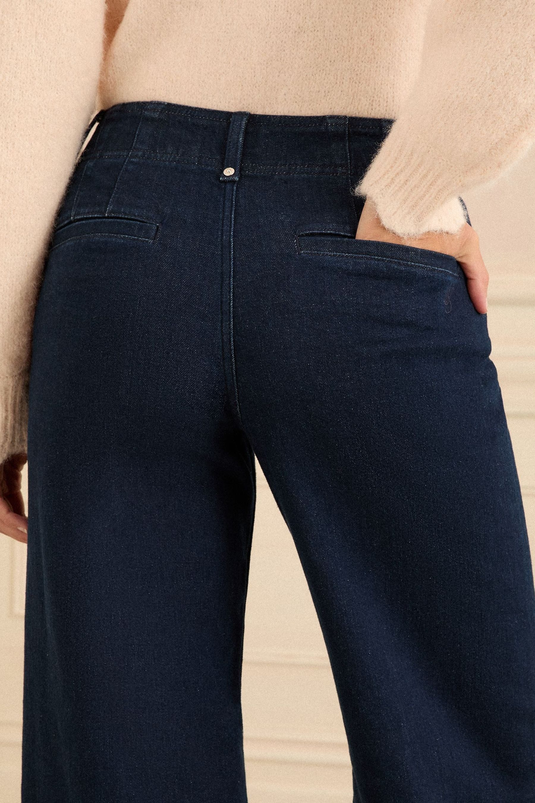 Love & Roses Weite Jeans Love & Roses Jeans mit weitem Bein, Regular (1-tlg)