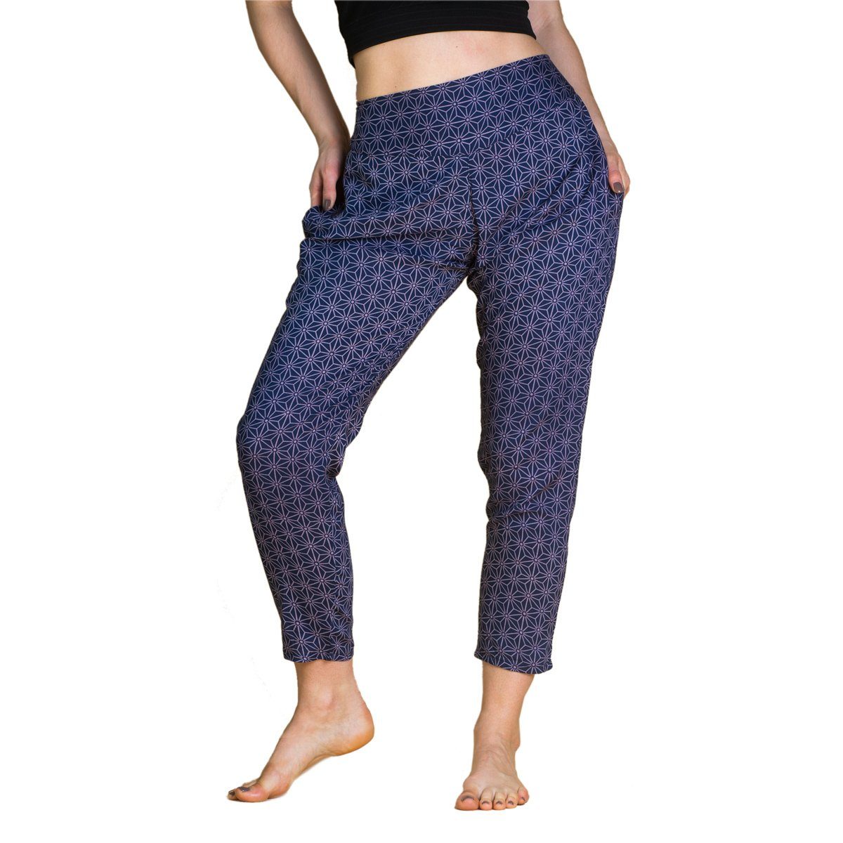 PANASIAM Relaxhose Carrot Pants geometrix aus günstig online kaufen