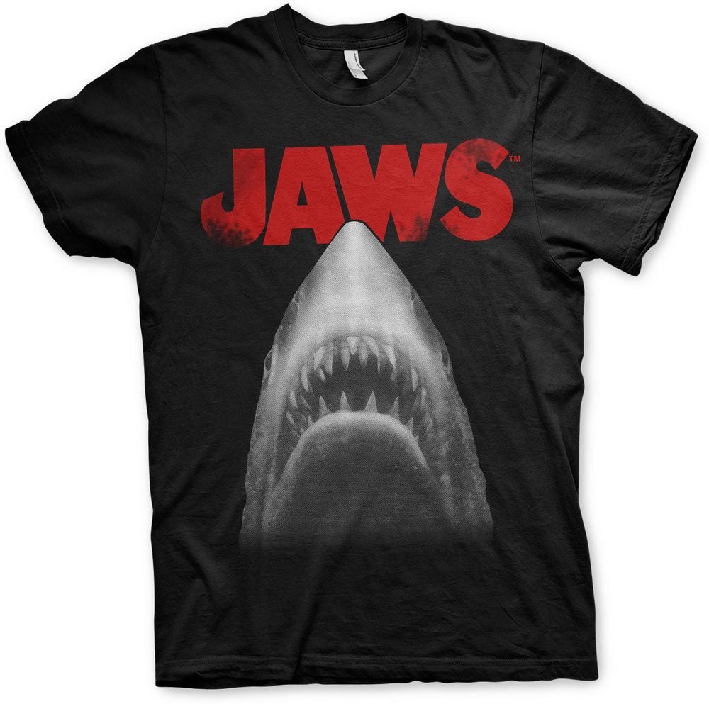 Jaws T-Shirt Poster Big Tall T-Shirt