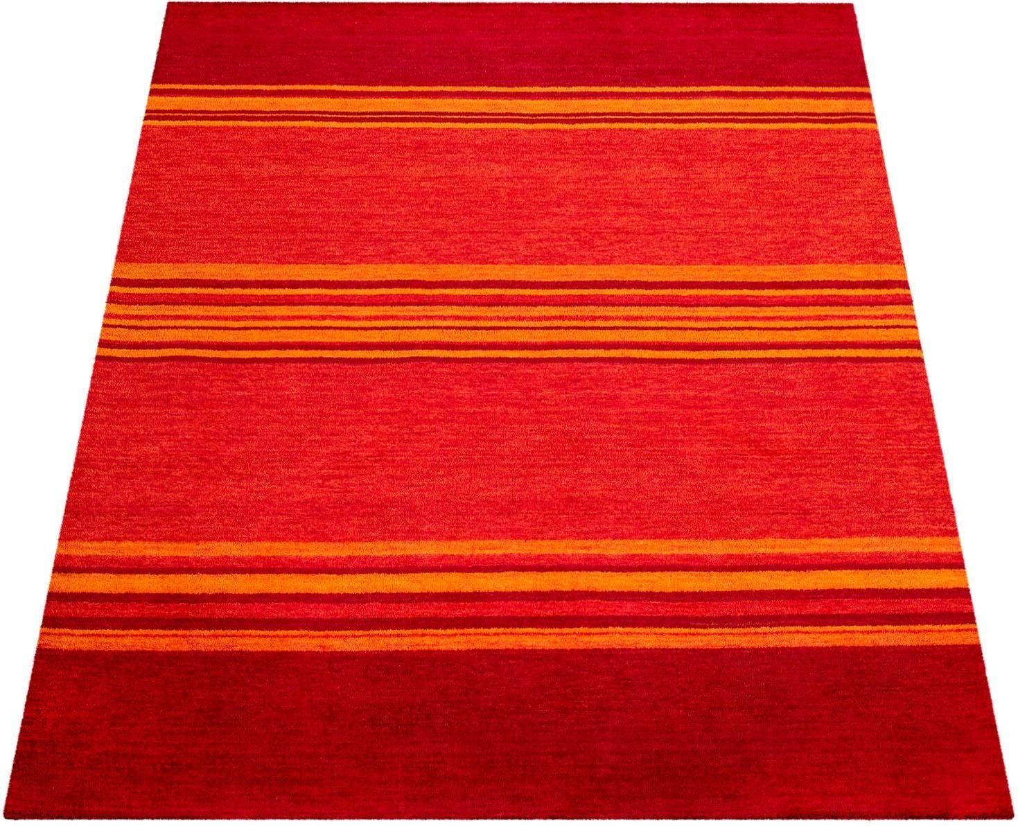Paco Home Wollteppich Gabbeh 307, rechteckig, günstig online kaufen
