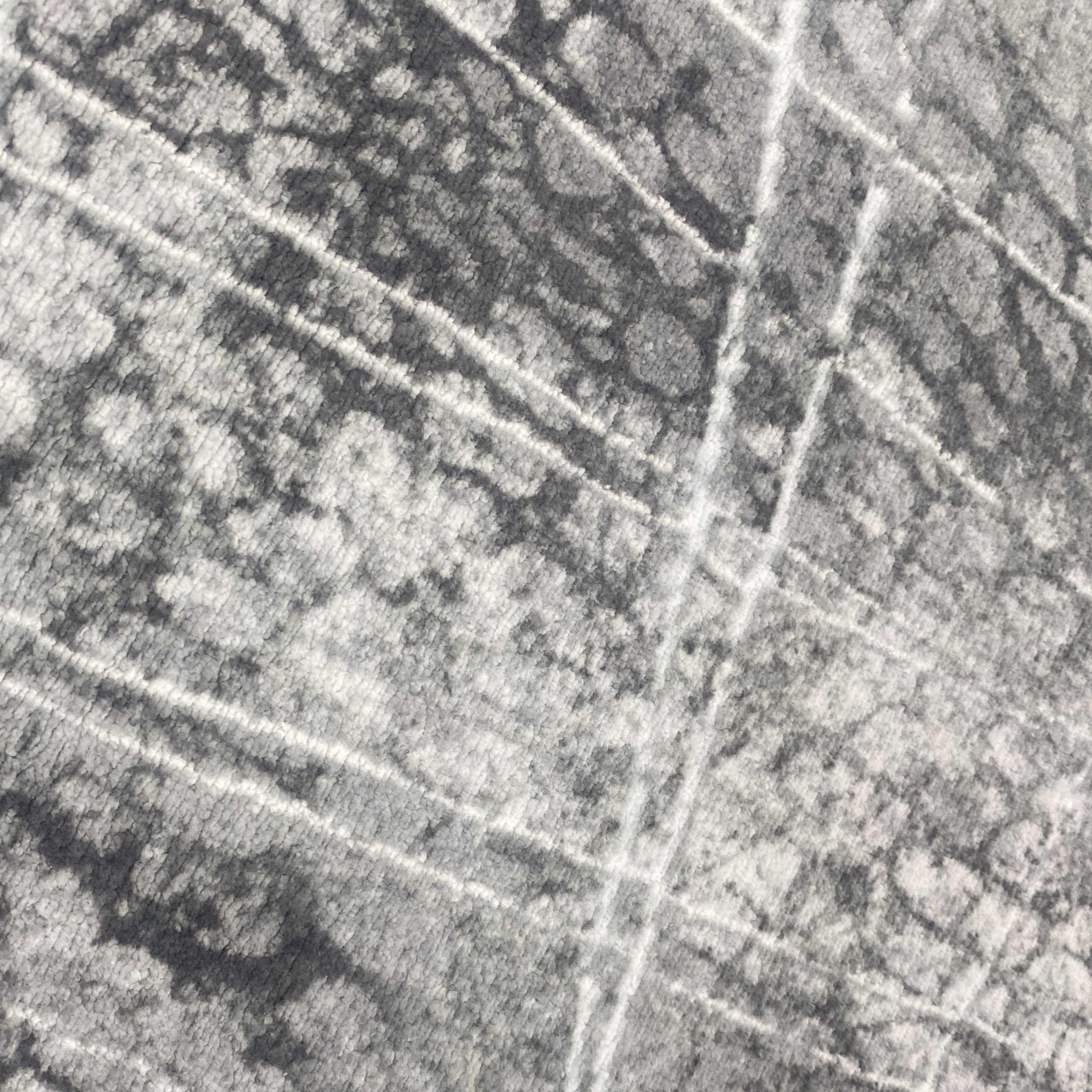 Carpetia Teppich Wohnzimmer Teppich mit modernem Design in grau, rechteckig günstig online kaufen