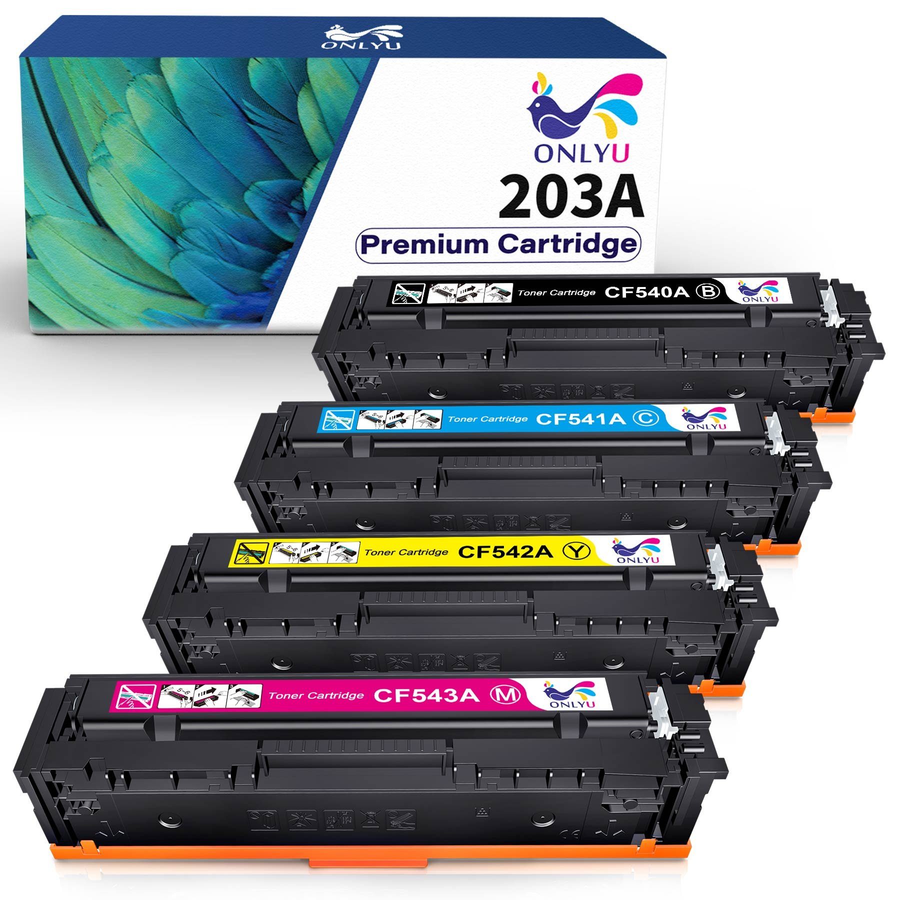 Tonerpatrone CF540A 203A für HP