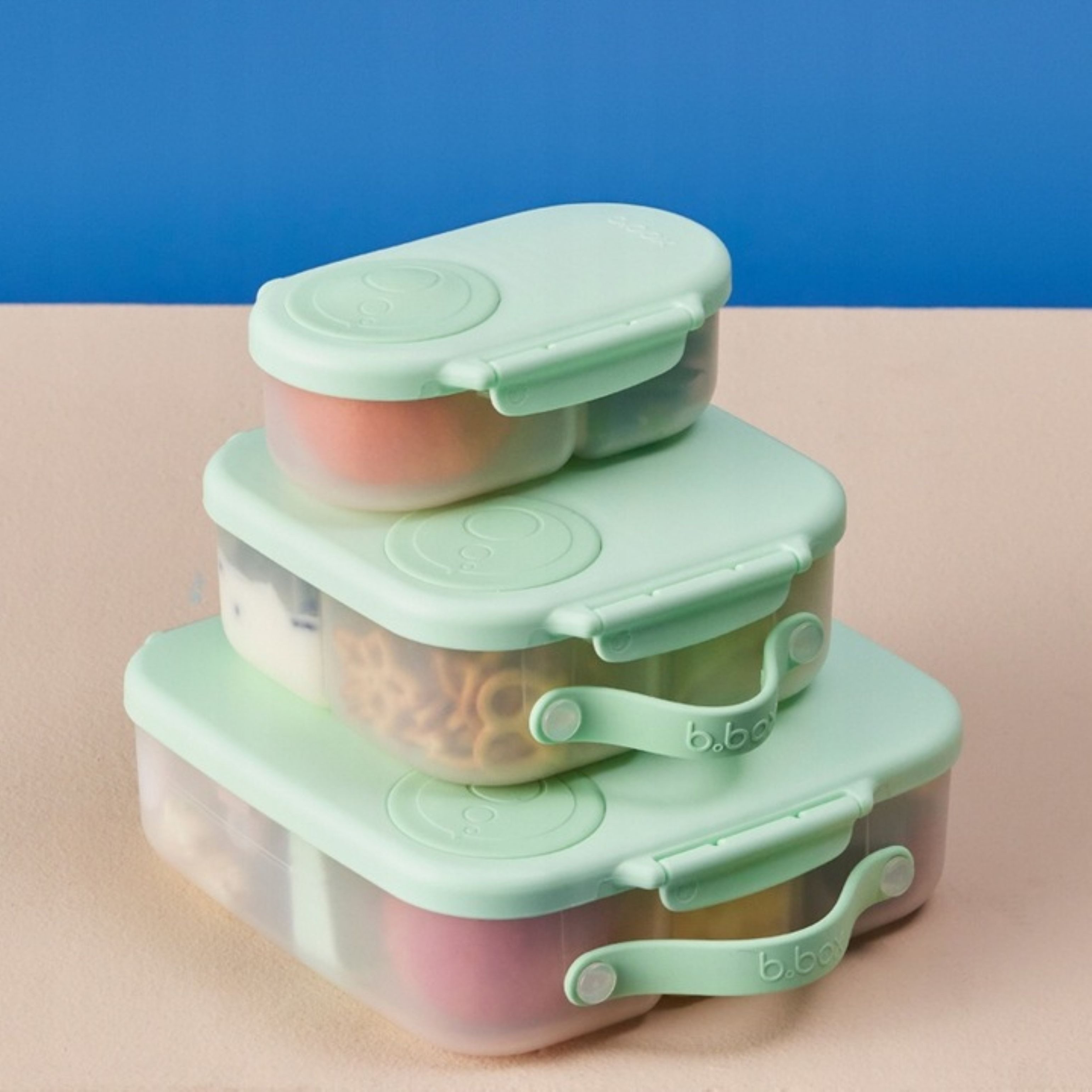 B.BOX Lunchbox B.box Mini Lunchbox SPEARMINT – Kinder Brotdose mit Fächern, 3+, (1-tlg)