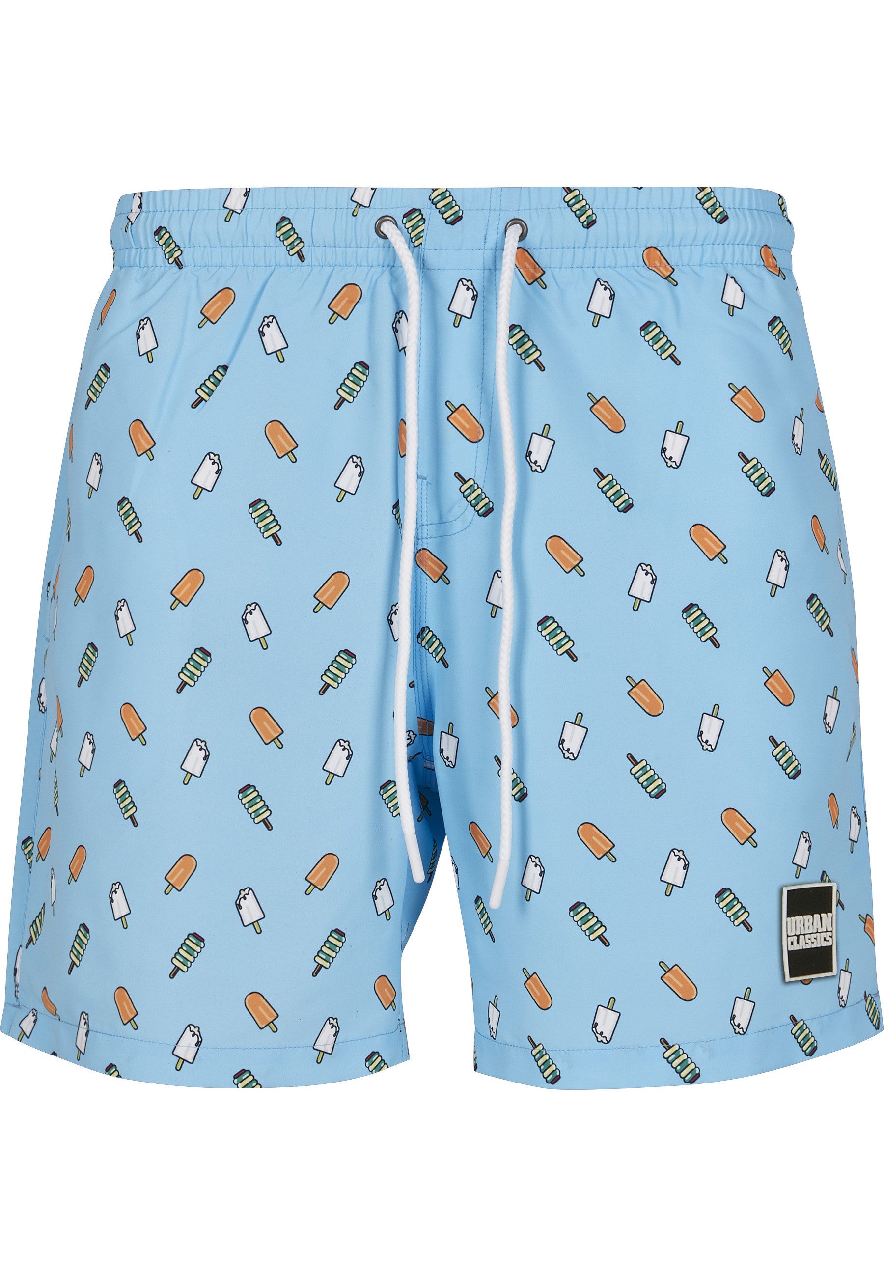 URBAN CLASSICS Badeshorts Urban Classics Herren Pattern Swim Shorts günstig online kaufen