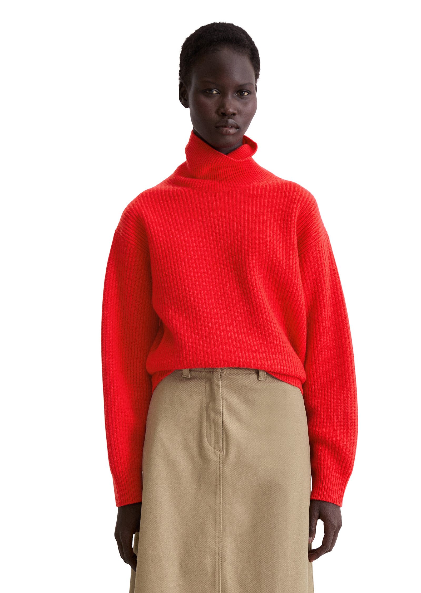 Marc O'Polo Strickpullover aus kuscheligem Merinowolle-Mix