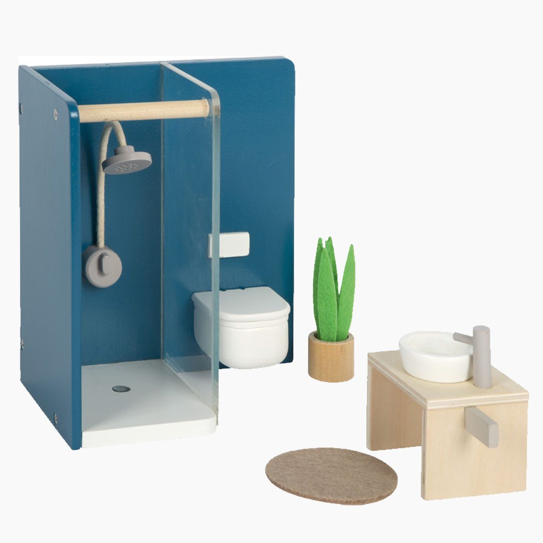 Small Foot Puppenhausmöbel Puppenhausmöbel Badezimmer (packung, günstig online kaufen