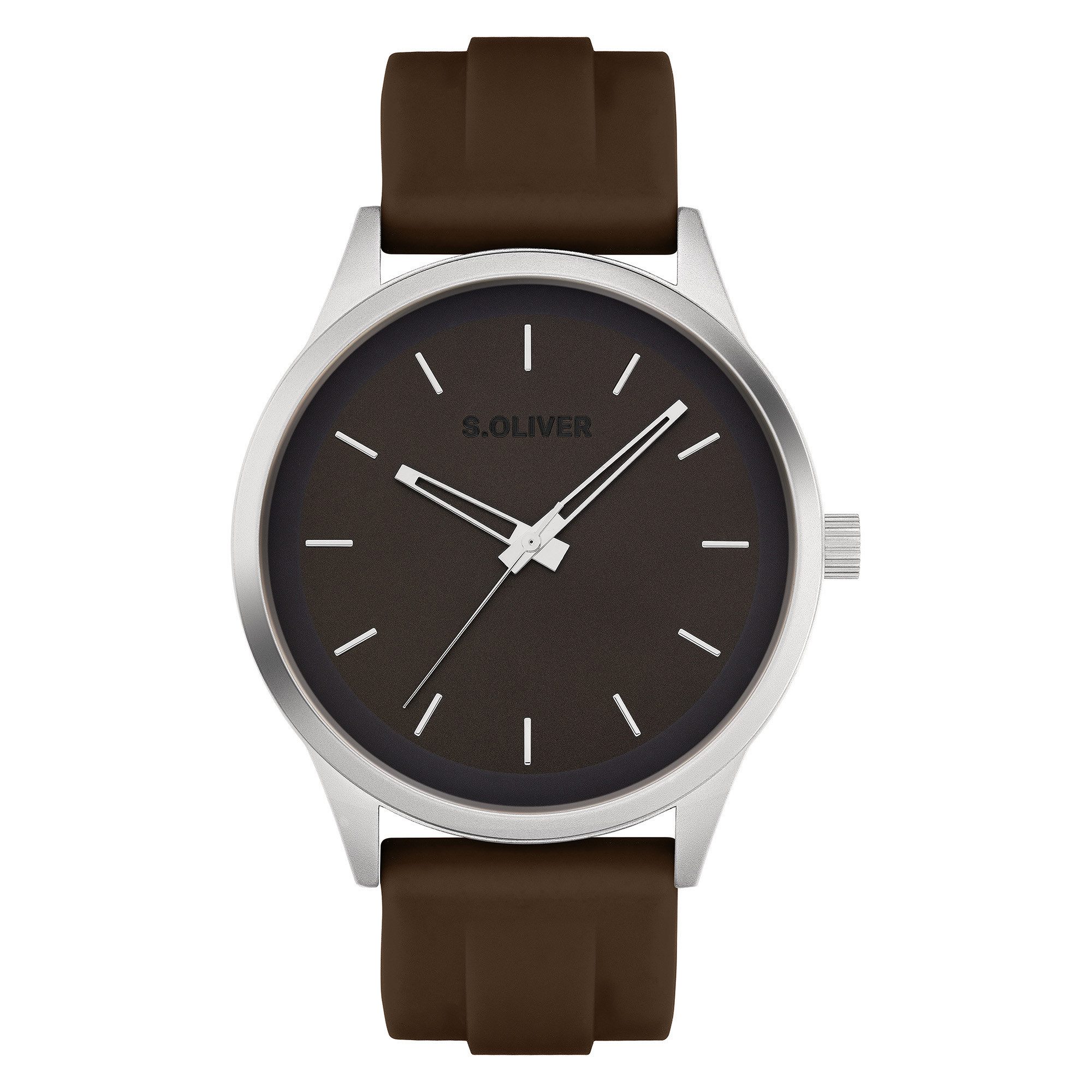 s.Oliver Quarzuhr Silikon