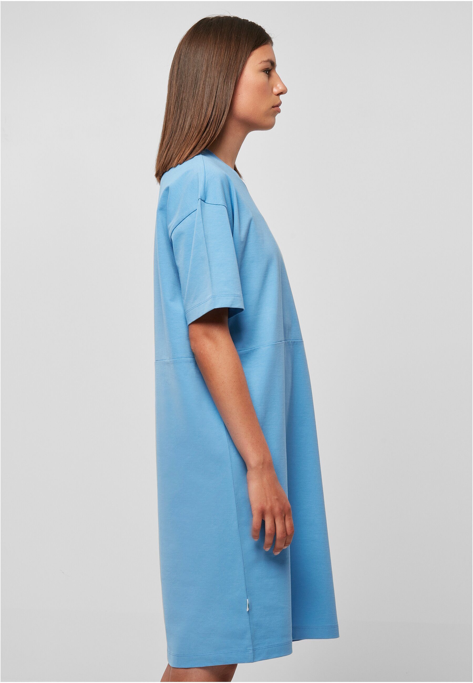 URBAN horizonblue Oversized (1-tlg) Organic Tee Slit Ladies Damen Jerseykleid Dress CLASSICS