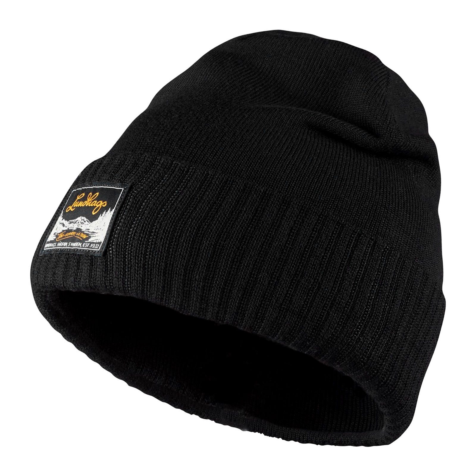 Lundhags Beanie Knak Beanie mit Marken-Logo-Patch